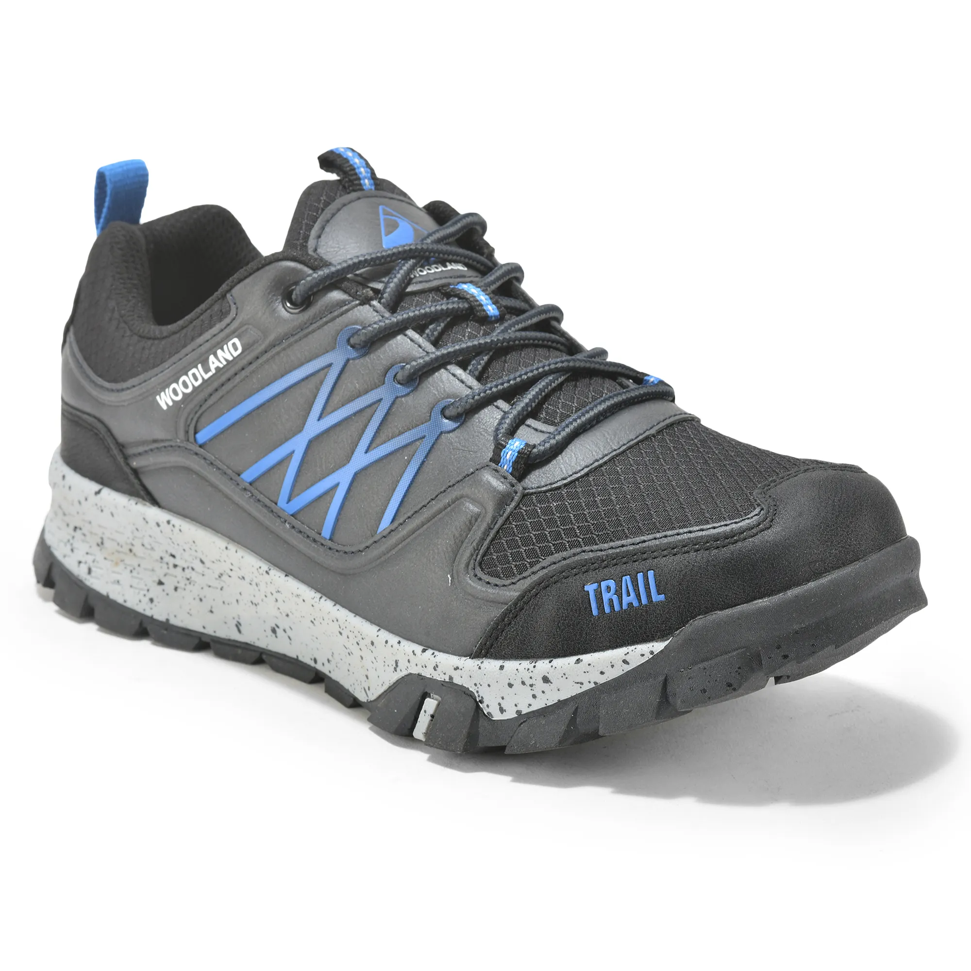 Black Sports Shoe For Men - Thumbnail 3