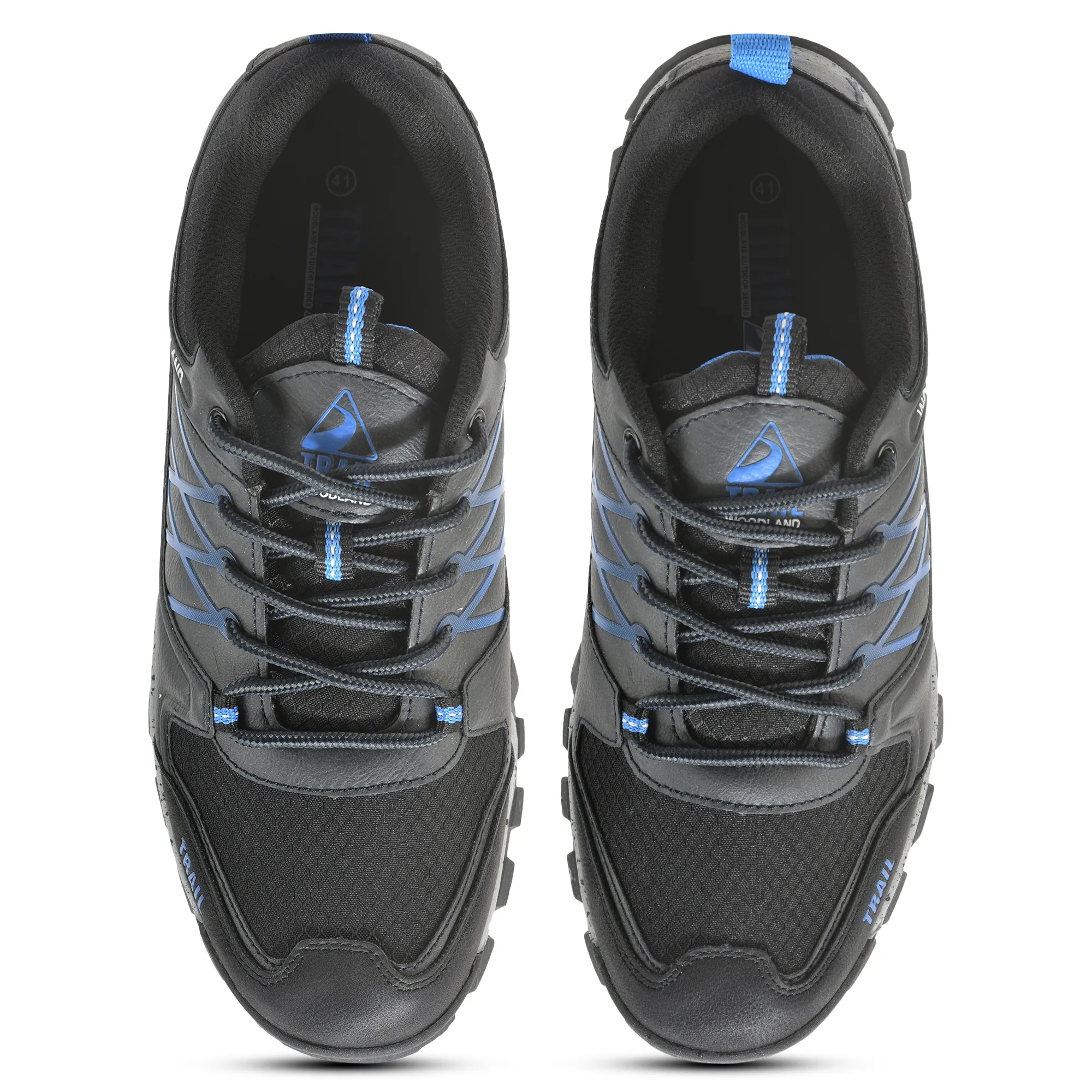 Black Sports Shoe For Men - Thumbnail 4