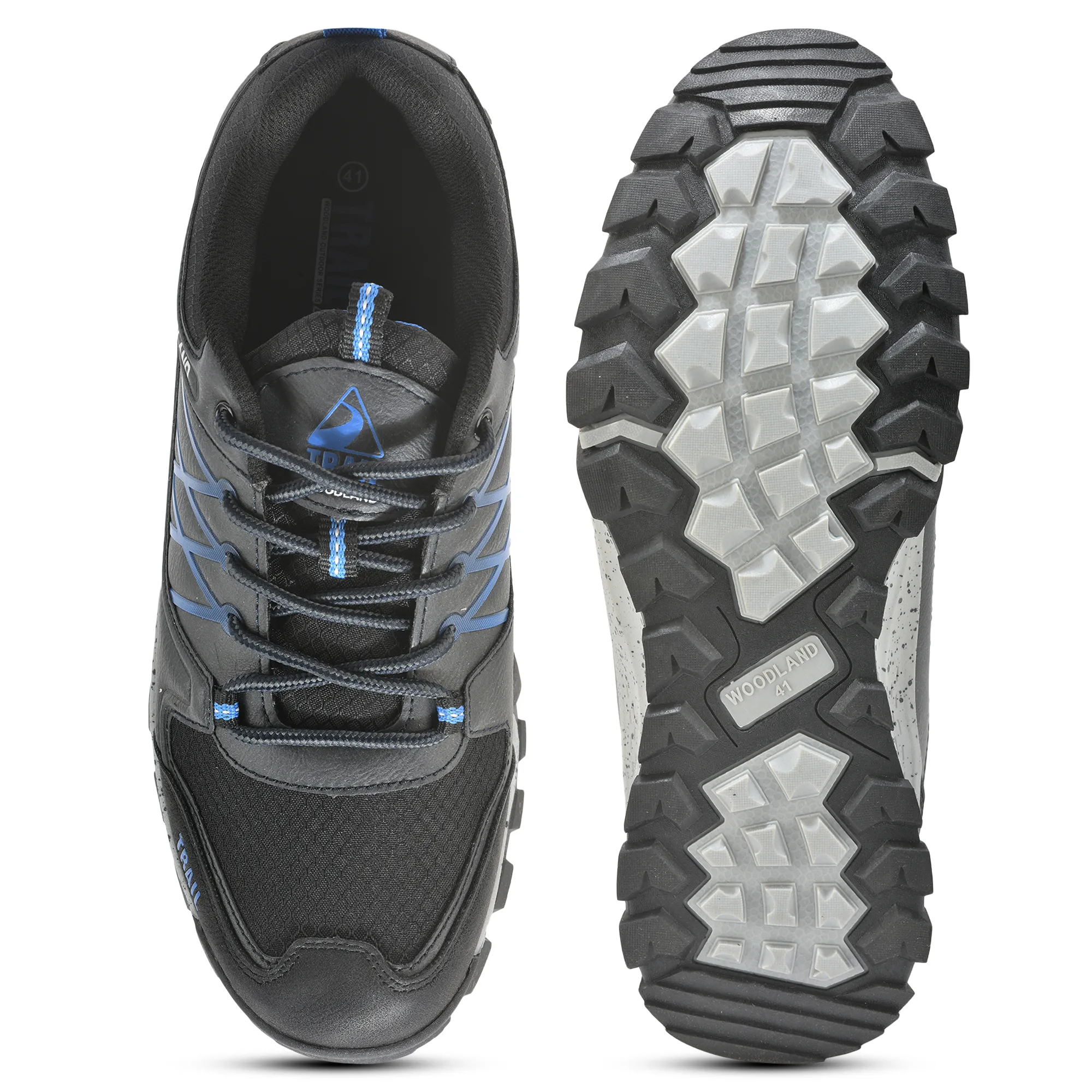 Black Sports Shoe For Men - Thumbnail 8