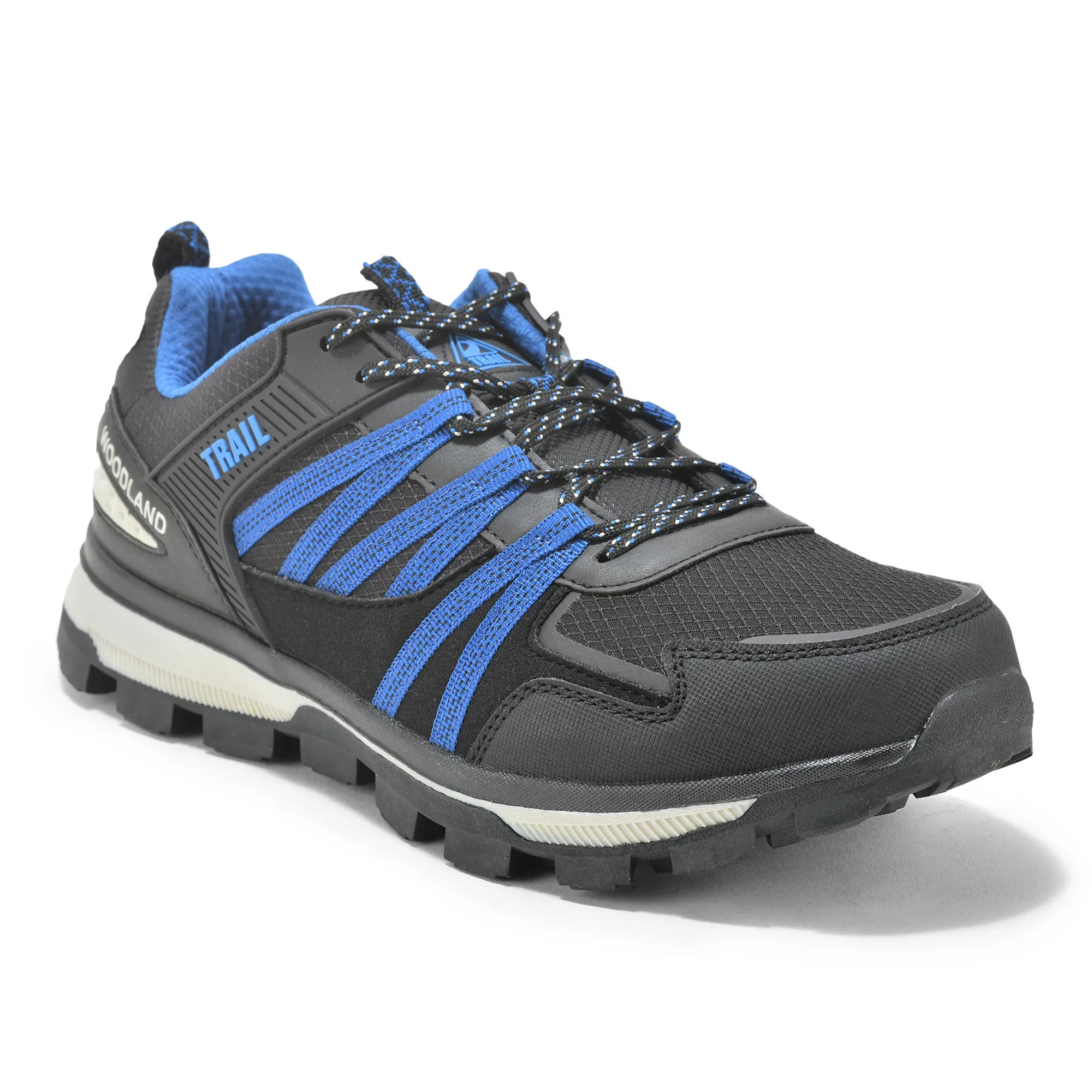 Men Black Mesh Outdoor Sports Shoes - Thumbnail 3
