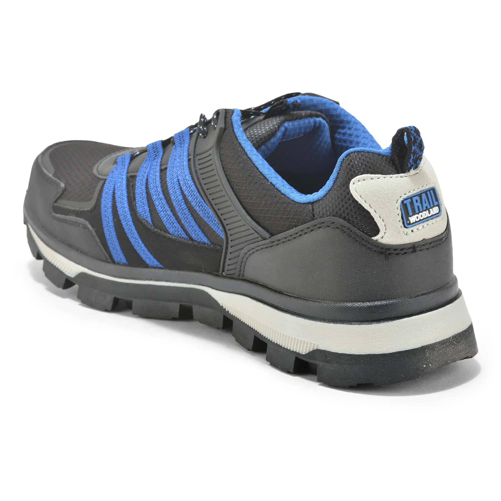 Men Black Mesh Outdoor Sports Shoes - Thumbnail 6
