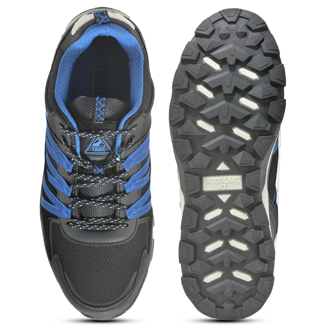 Men Black Mesh Outdoor Sports Shoes - Thumbnail 8