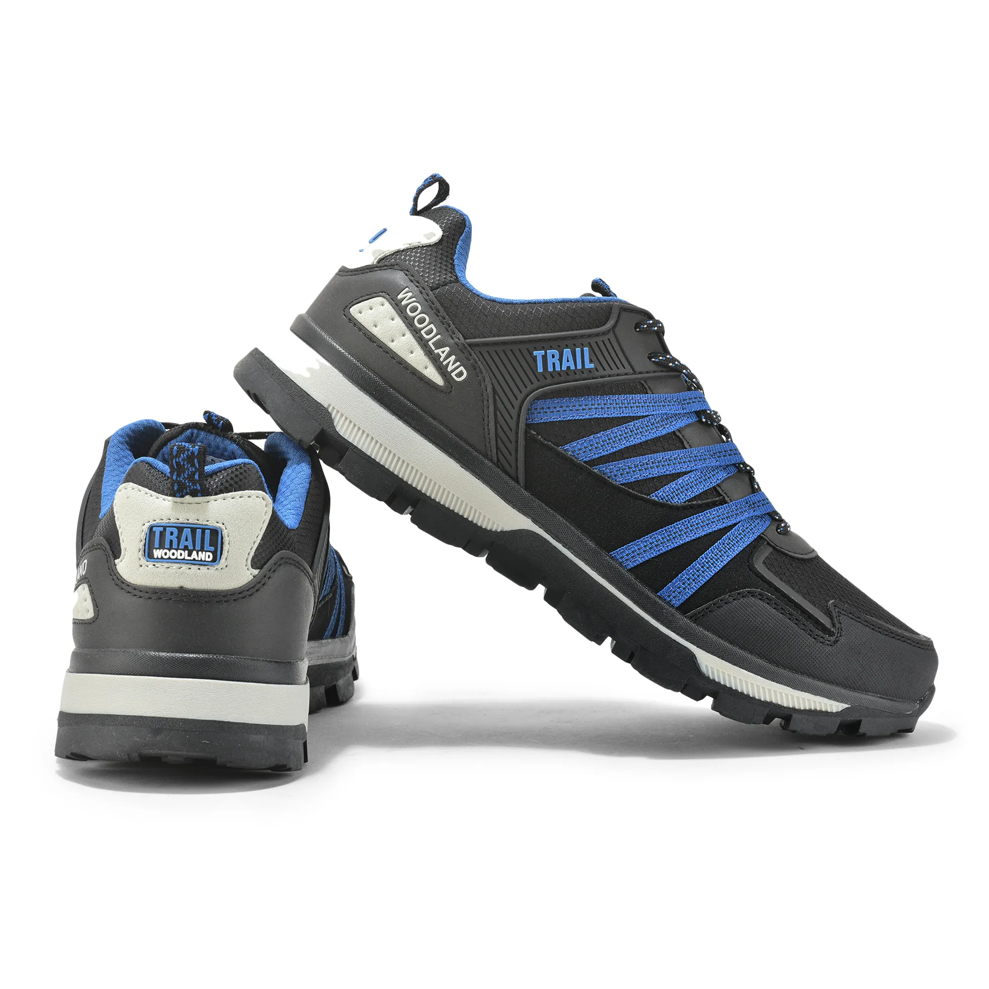 Men Black Mesh Outdoor Sports Shoes - Thumbnail 10