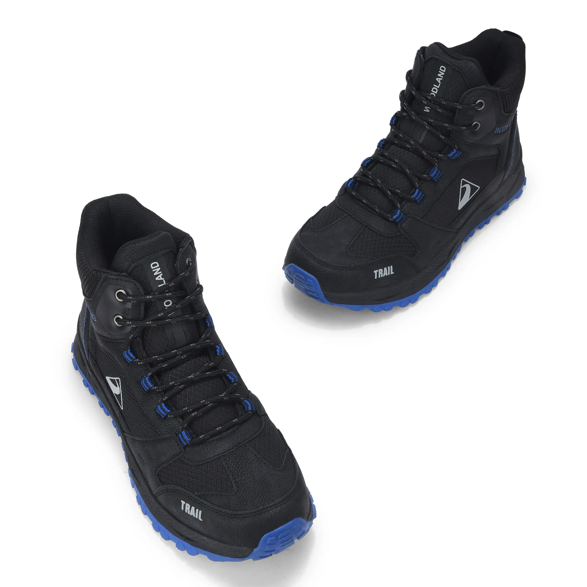 Men Black Mesh Outdoor Sports Shoe - Thumbnail 2