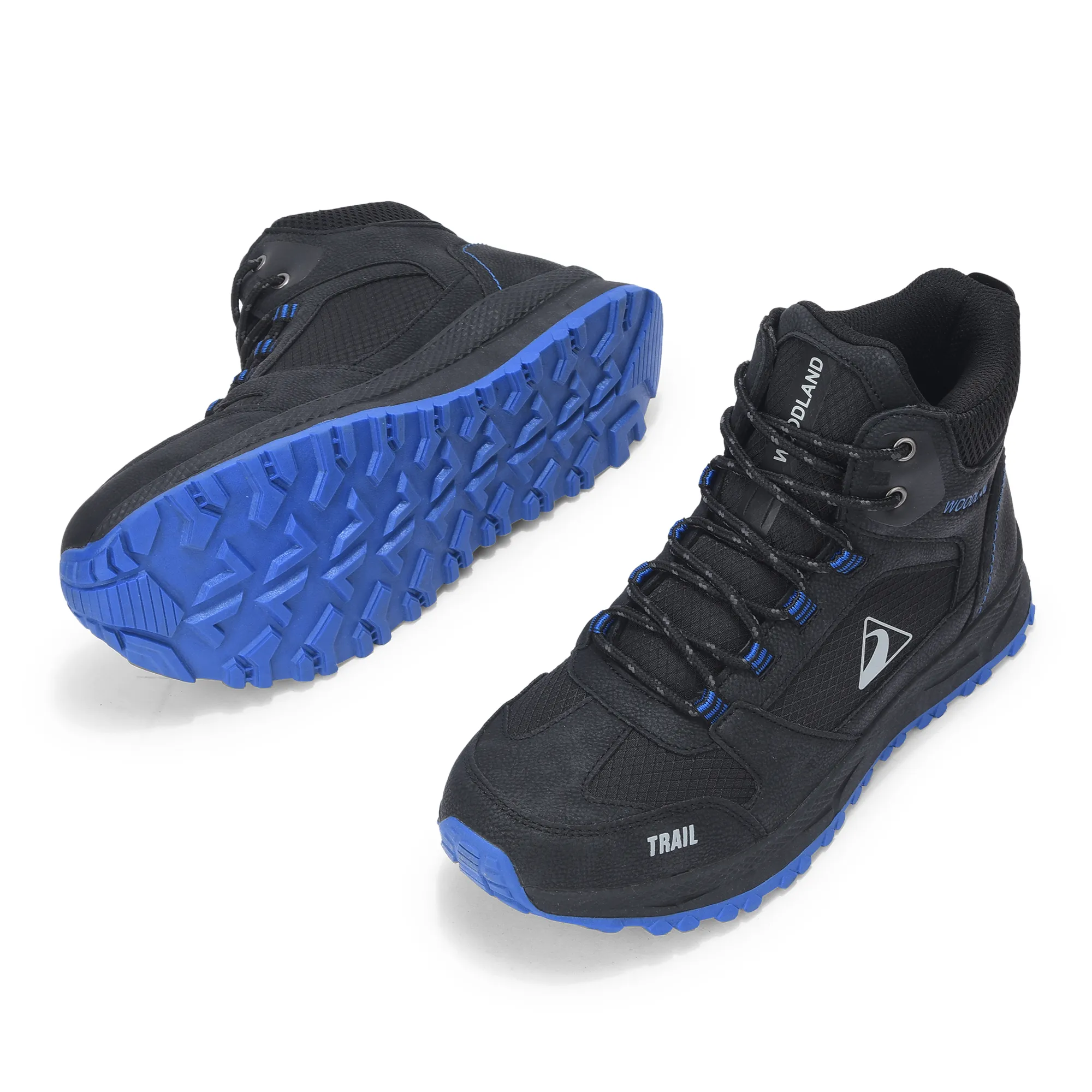 Men Black Mesh Outdoor Sports Shoe - Thumbnail 5