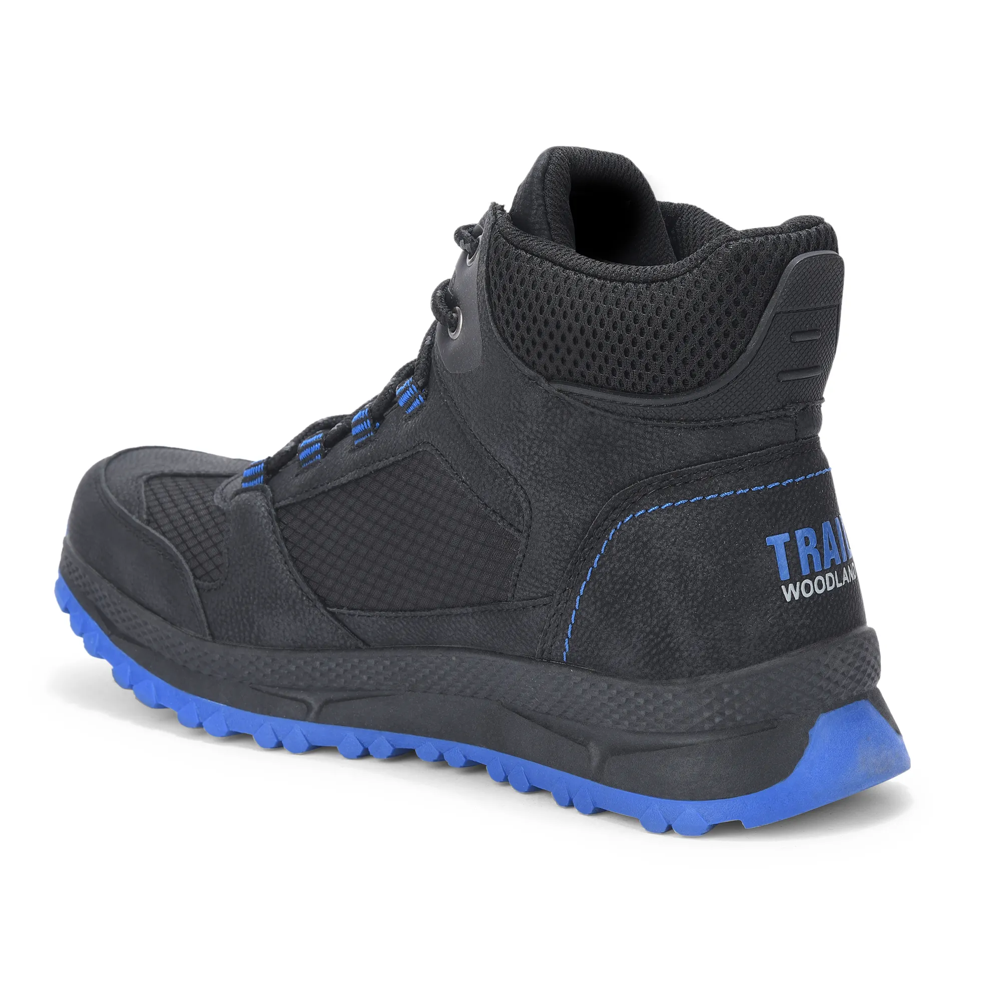 Men Black Mesh Outdoor Sports Shoe - Thumbnail 6