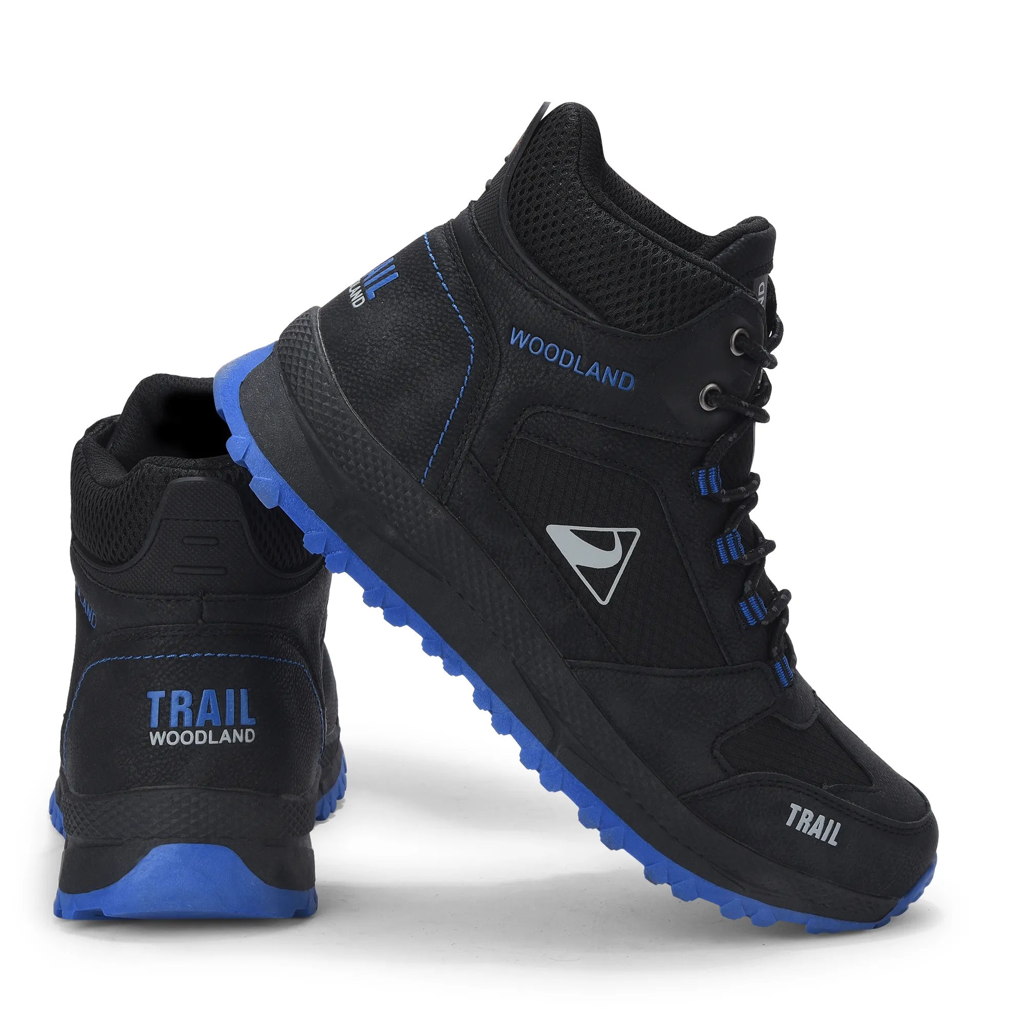 Men Black Mesh Outdoor Sports Shoe - Thumbnail 10