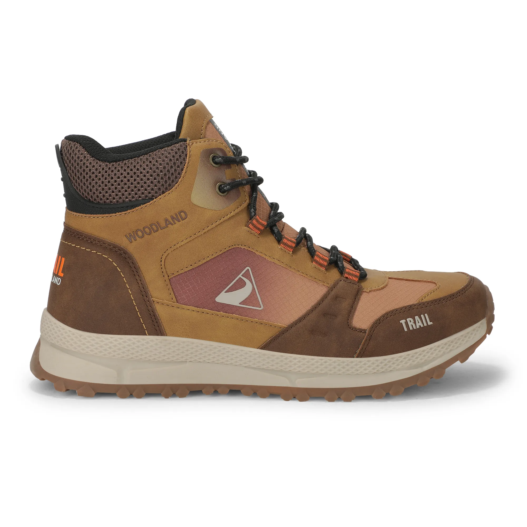 Men Camel Mesh Outdoor Sports Shoe - Thumbnail 2