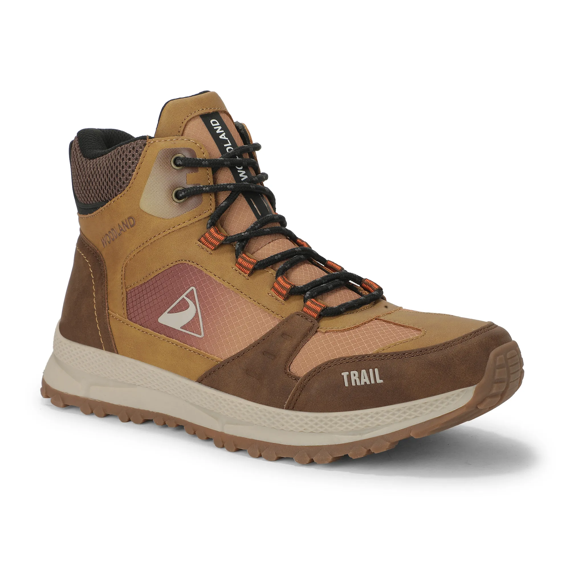 Men Camel Mesh Outdoor Sports Shoe - Thumbnail 3