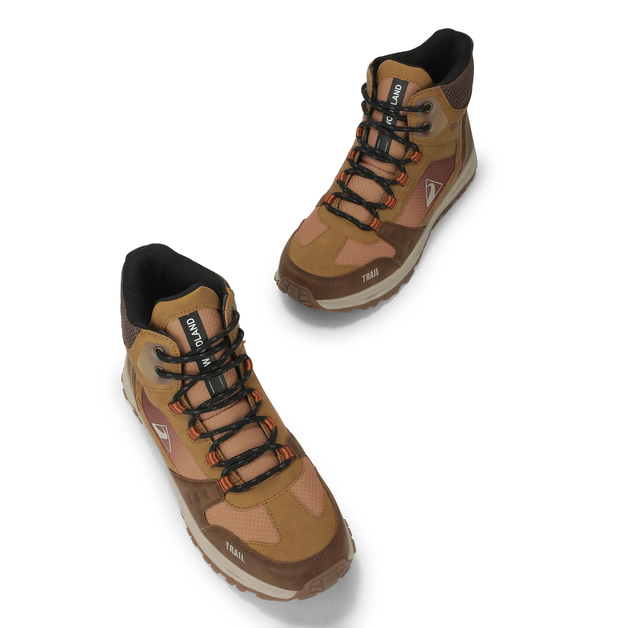 Men Camel Mesh Outdoor Sports Shoe - Thumbnail 4