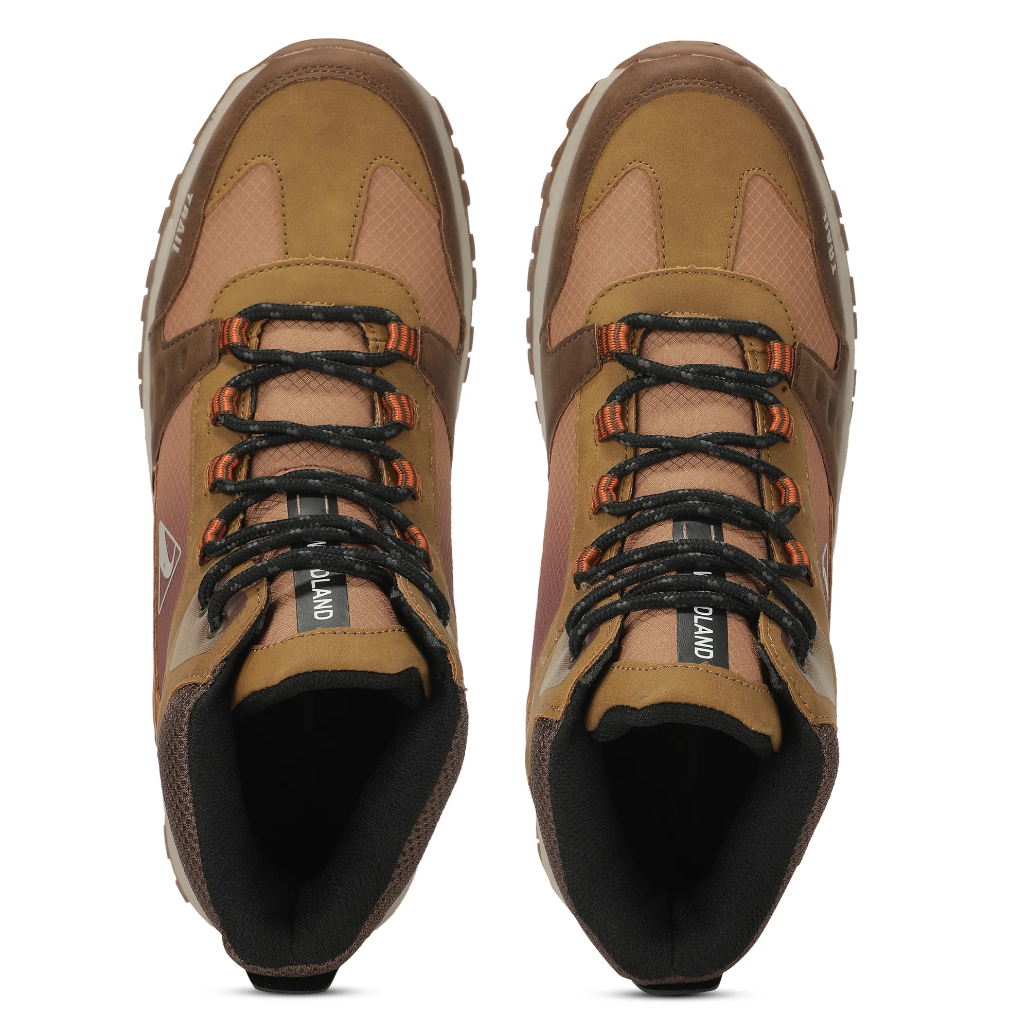 Men Camel Mesh Outdoor Sports Shoe - Thumbnail 5