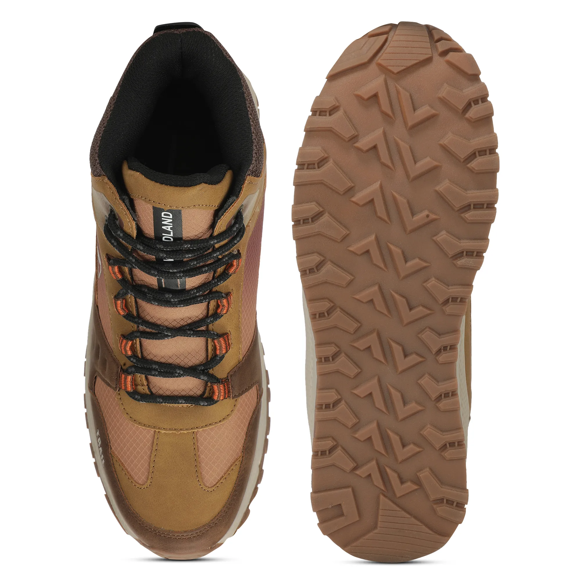 Men Camel Mesh Outdoor Sports Shoe - Thumbnail 9
