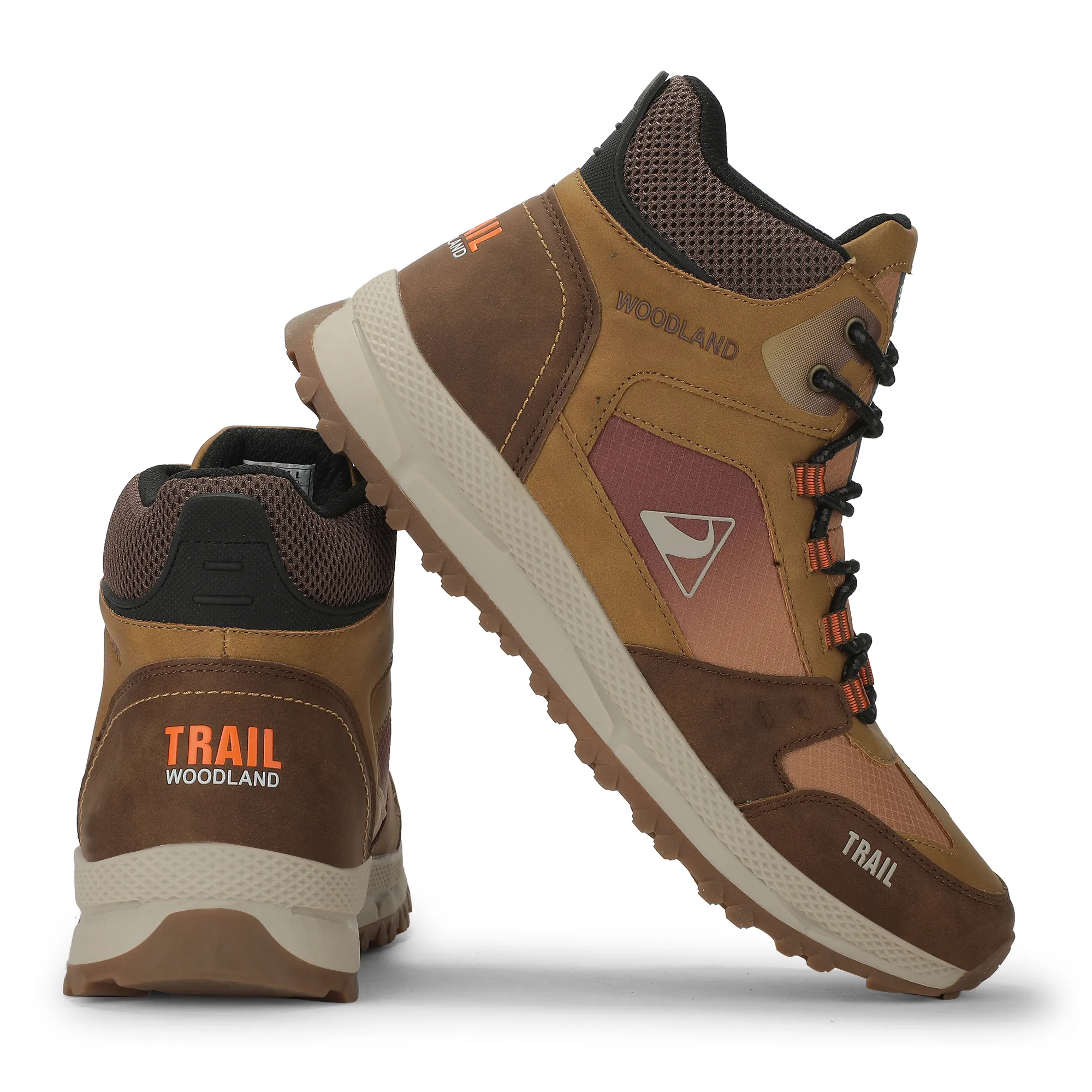 Men Camel Mesh Outdoor Sports Shoe - Thumbnail 10