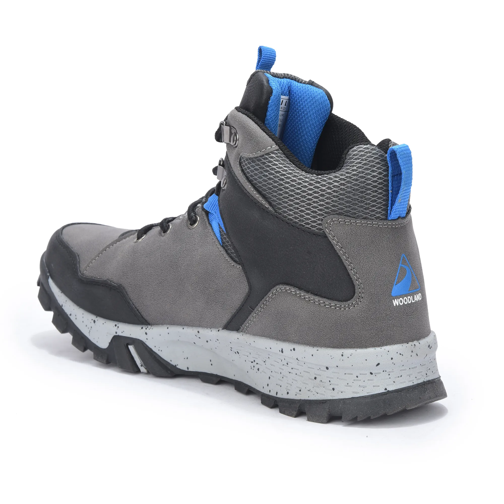 Woodland Grey Comfort Outdoor Sports Shoe For Men - Thumbnail 6