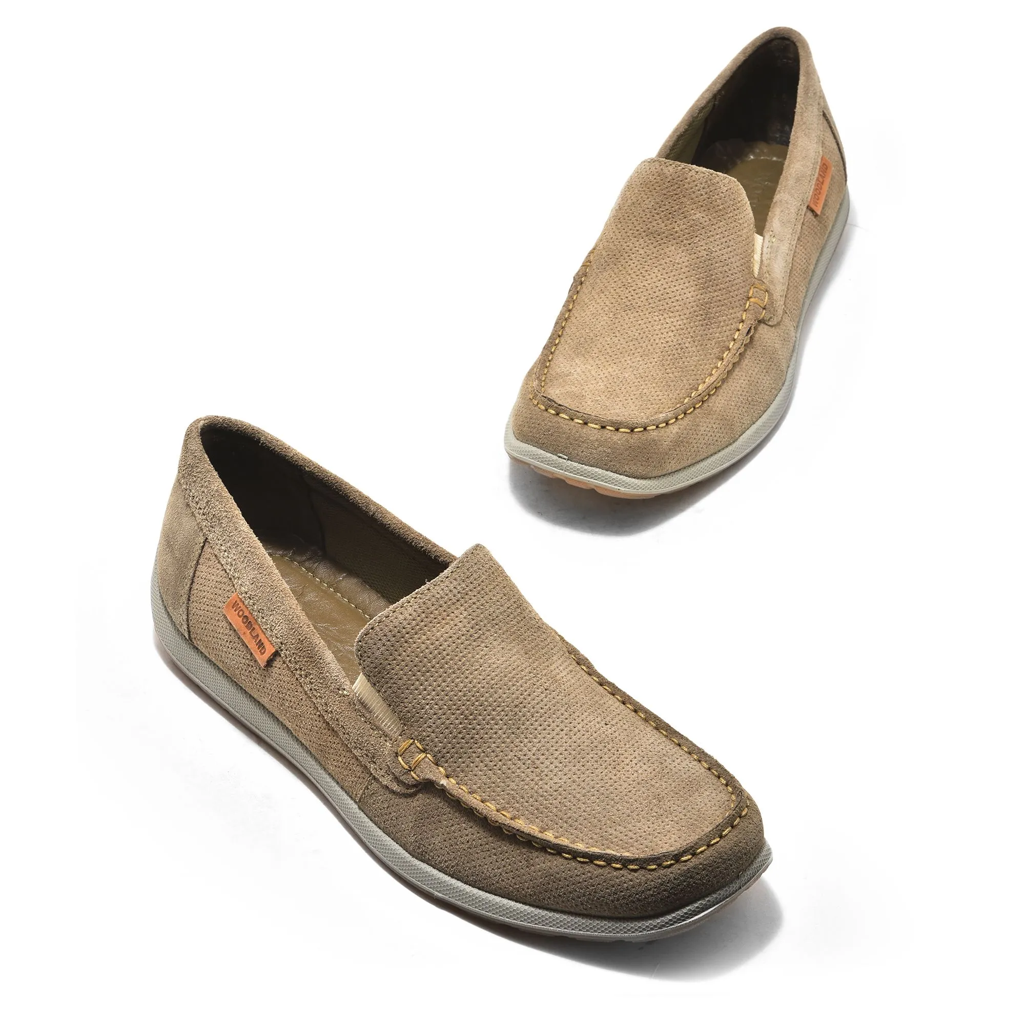 Dubai Khaki Penny Loafer For Men - Thumbnail 2