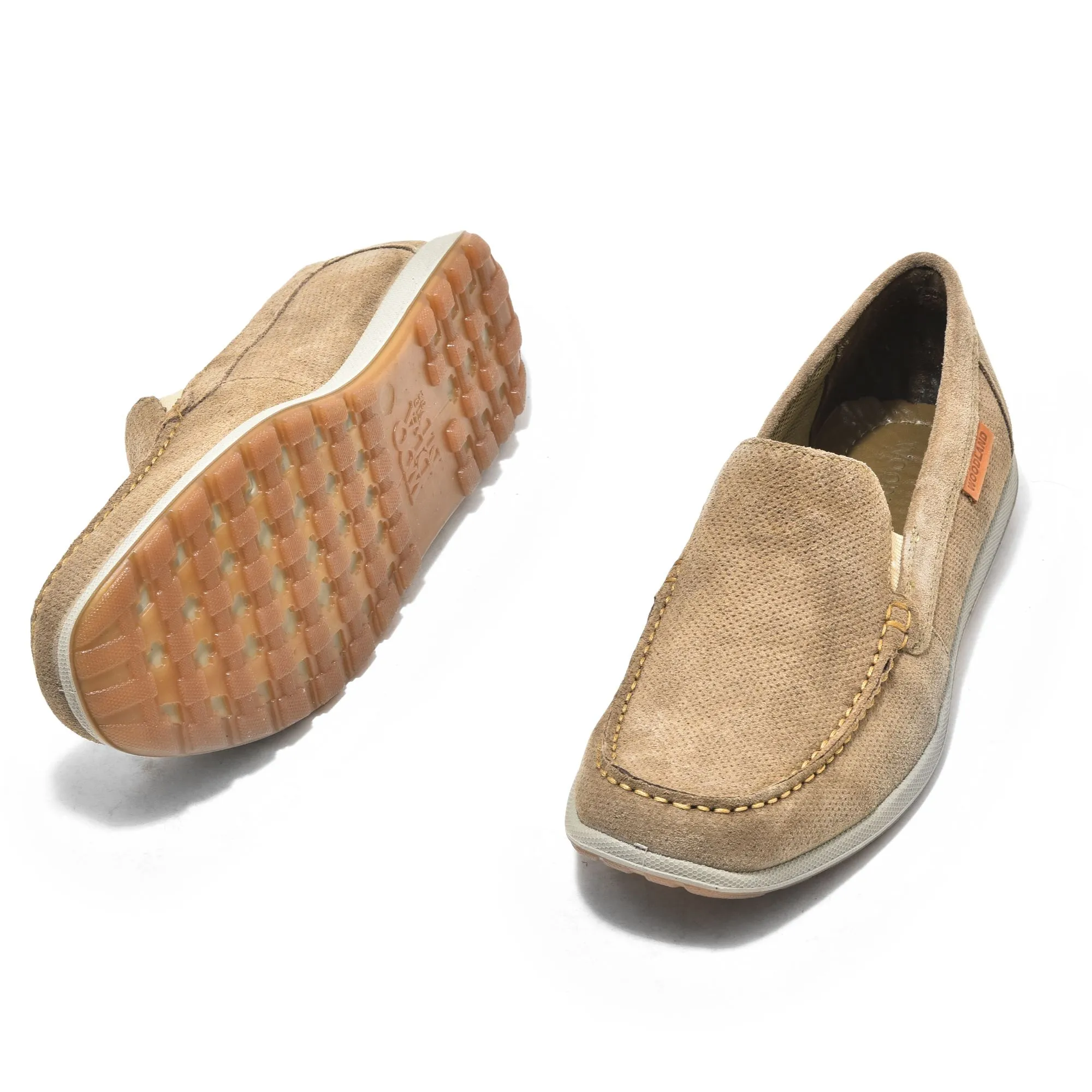 Dubai Khaki Penny Loafer For Men - Thumbnail 4