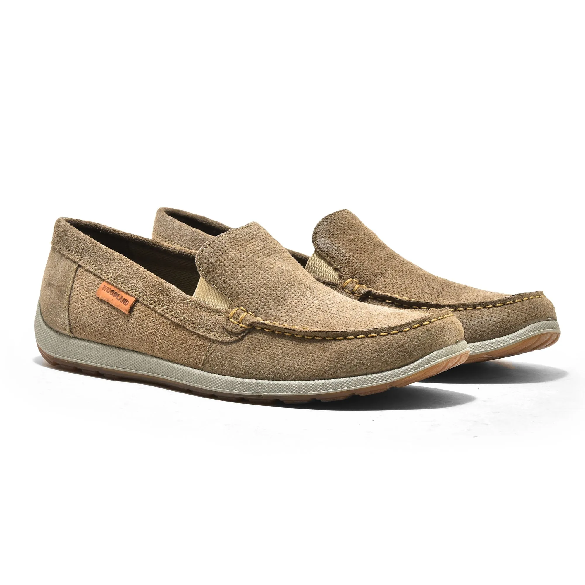 Dubai Khaki Penny Loafer For Men - Thumbnail 6