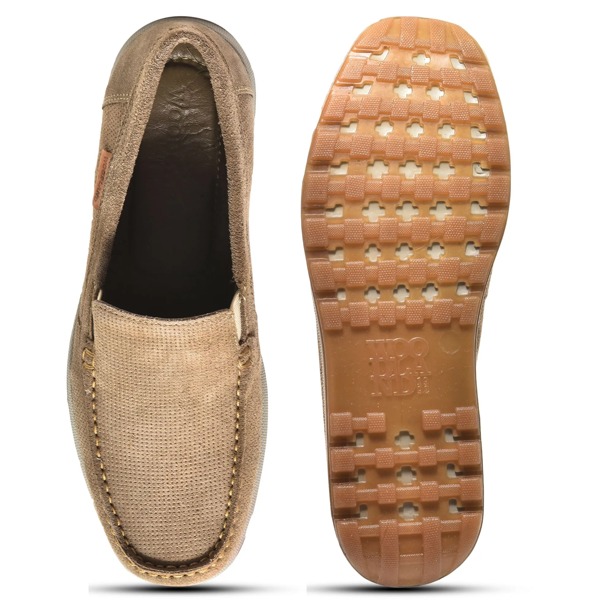 Dubai Khaki Penny Loafer For Men - Thumbnail 7