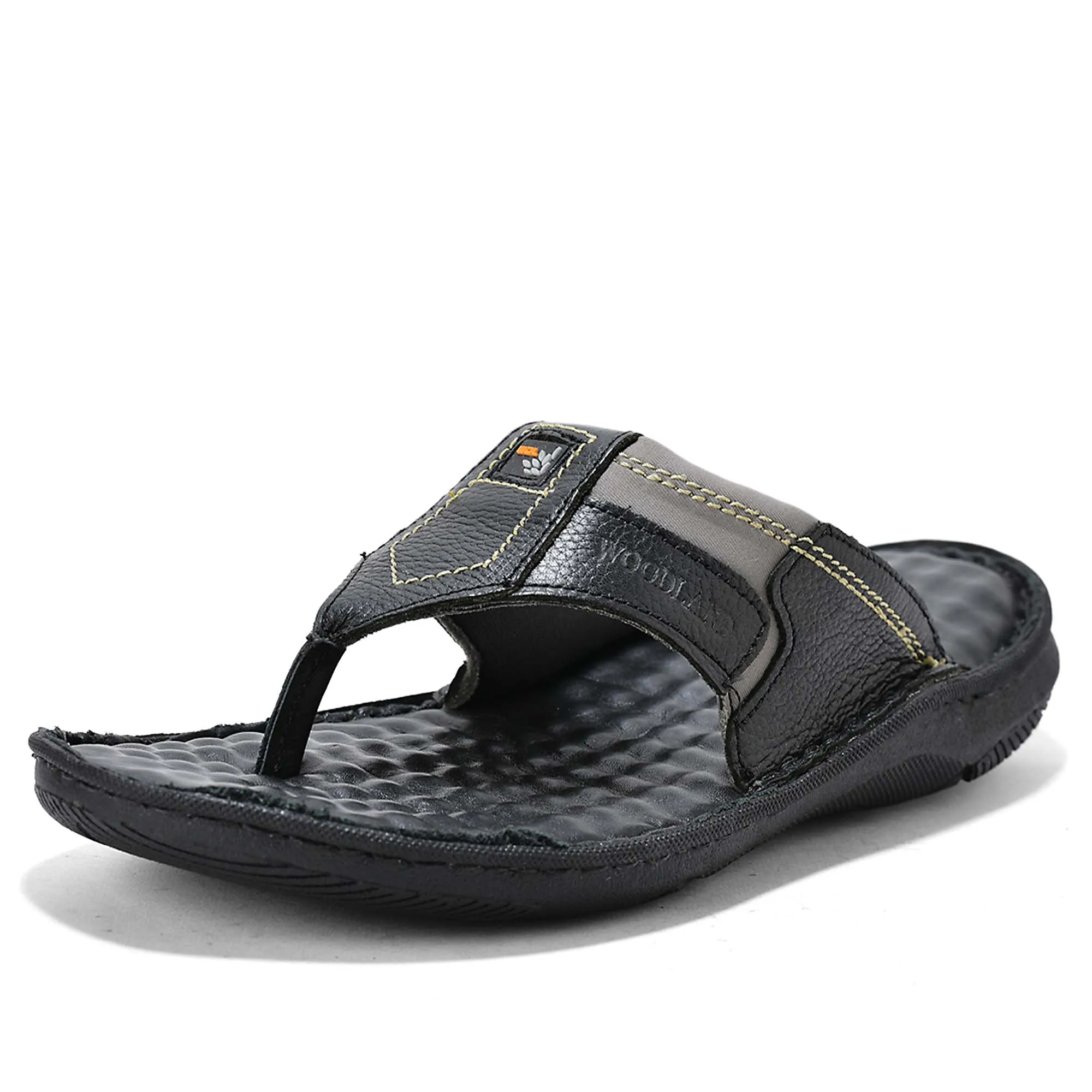 Woodland Black Softy Cbocp2 Men Slippers 11