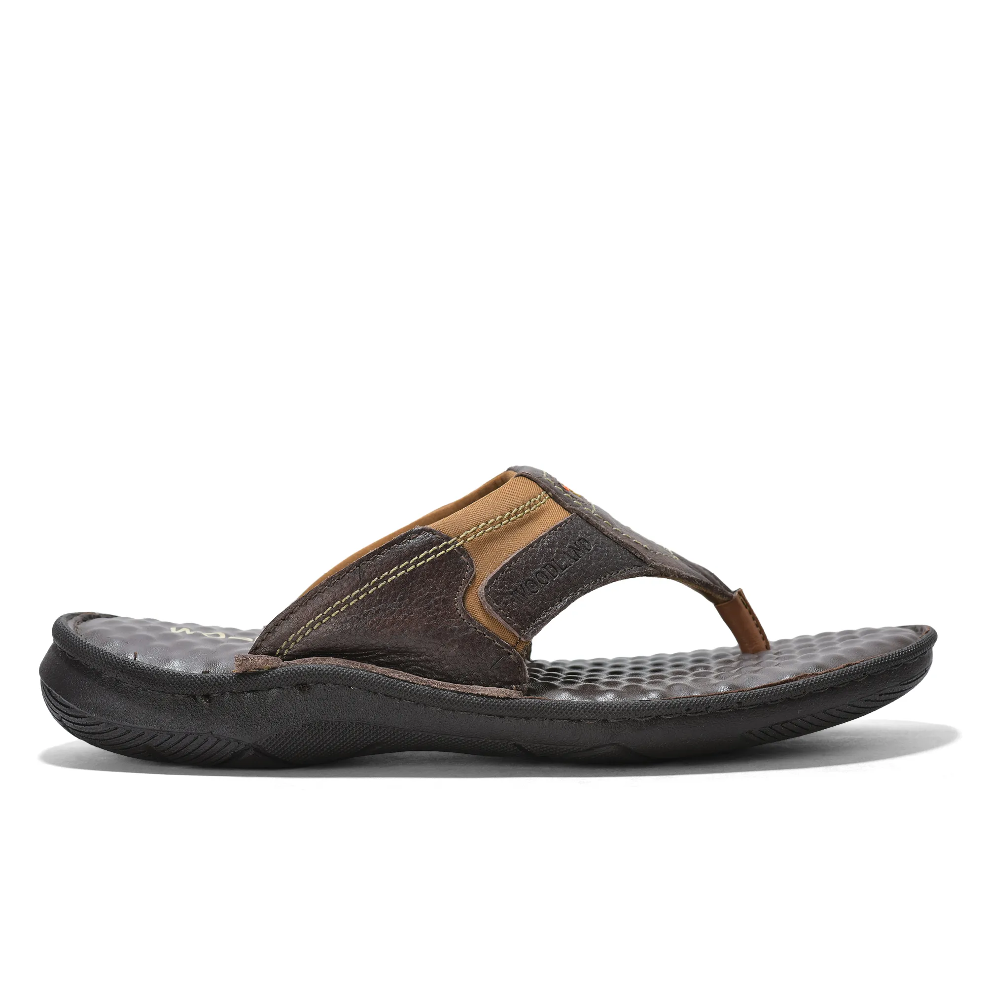 Woodland Brown Softy Cbocp2 Men Slippers 2