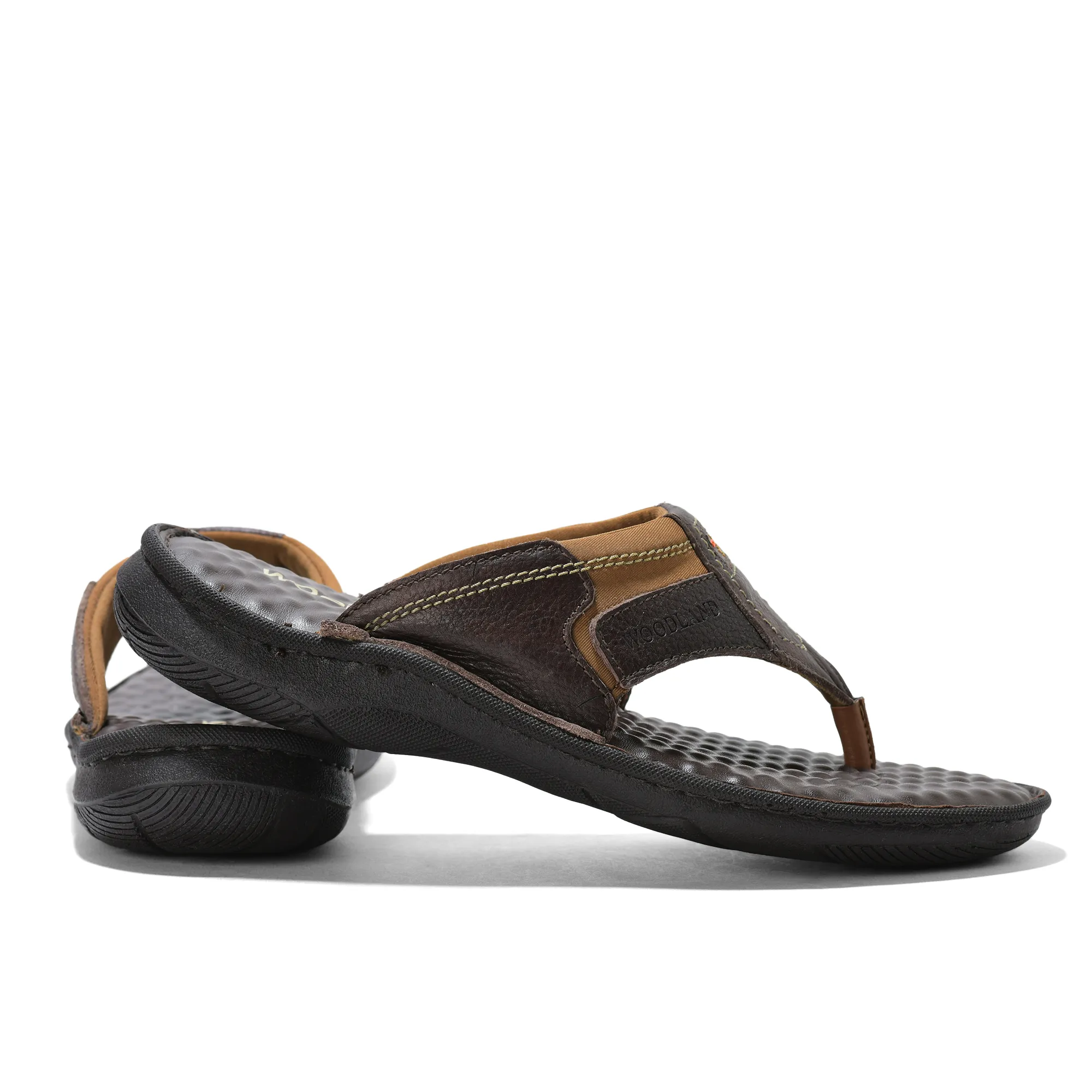 Woodland Brown Softy Cbocp2 Men Slippers 11