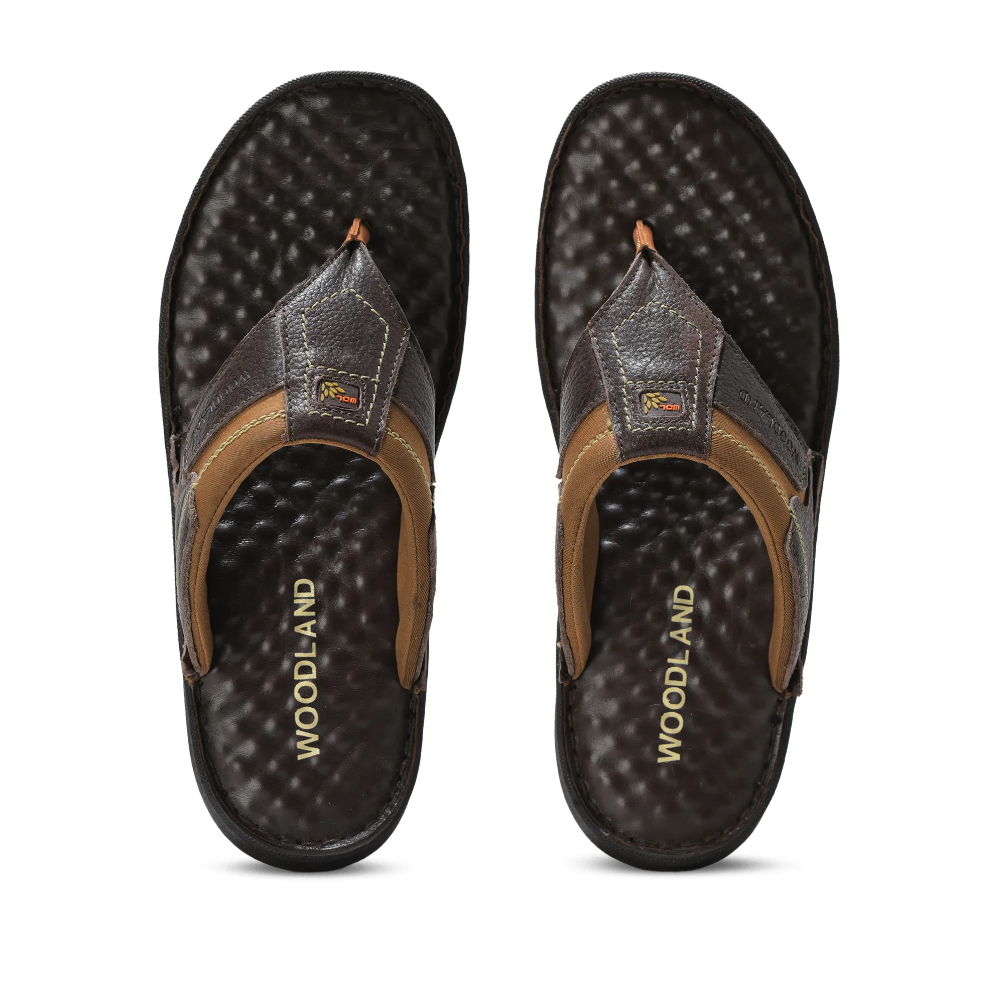 Woodland Brown Softy Cbocp2 Men Slippers 6