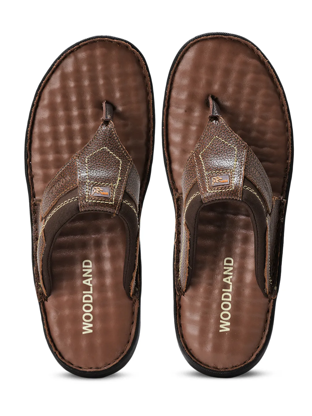 Woodland Tan Softy Cbocp2 Men Slippers 5