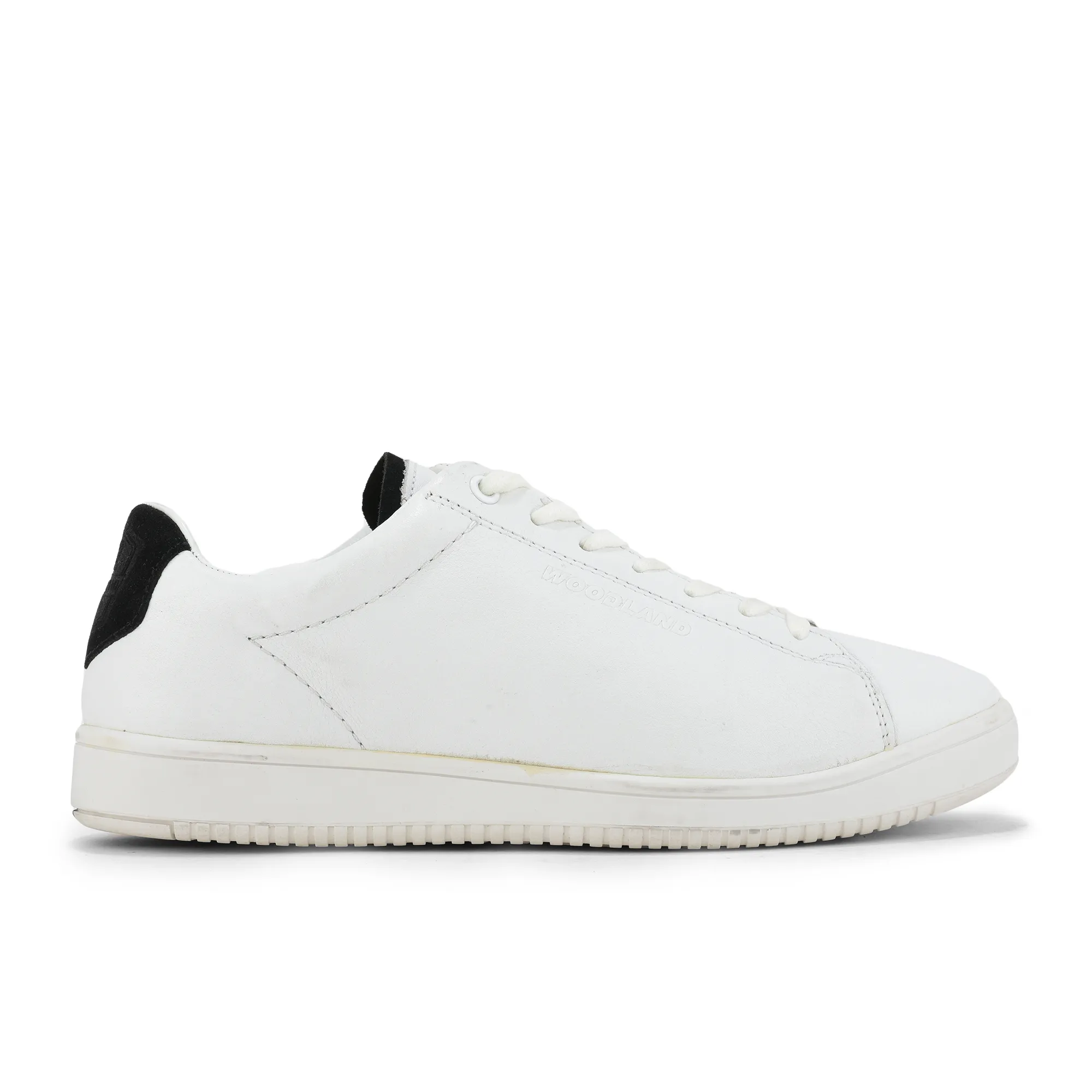 White/Black Sneaker for Men - Thumbnail 2