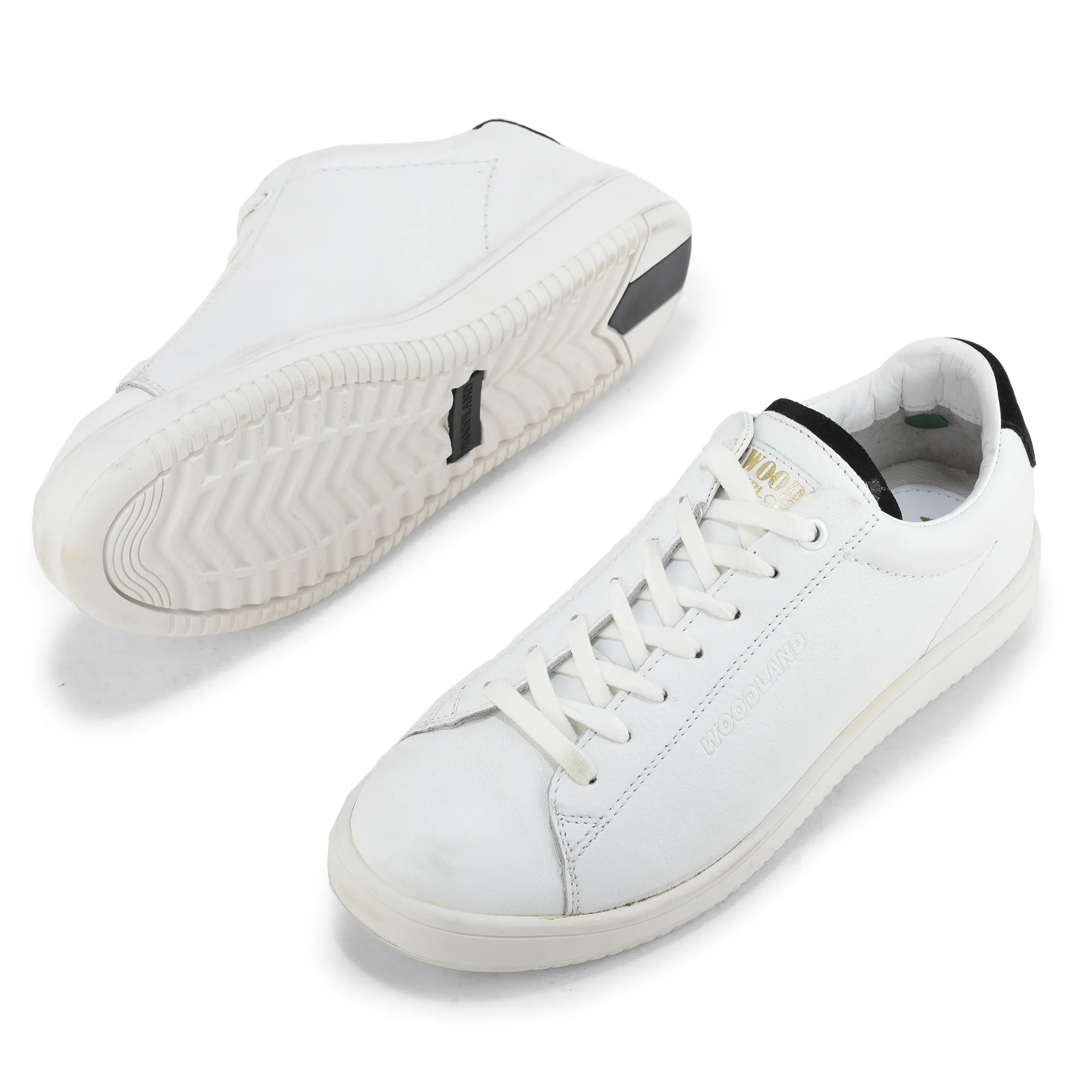 White/Black Sneaker for Men - Thumbnail 6