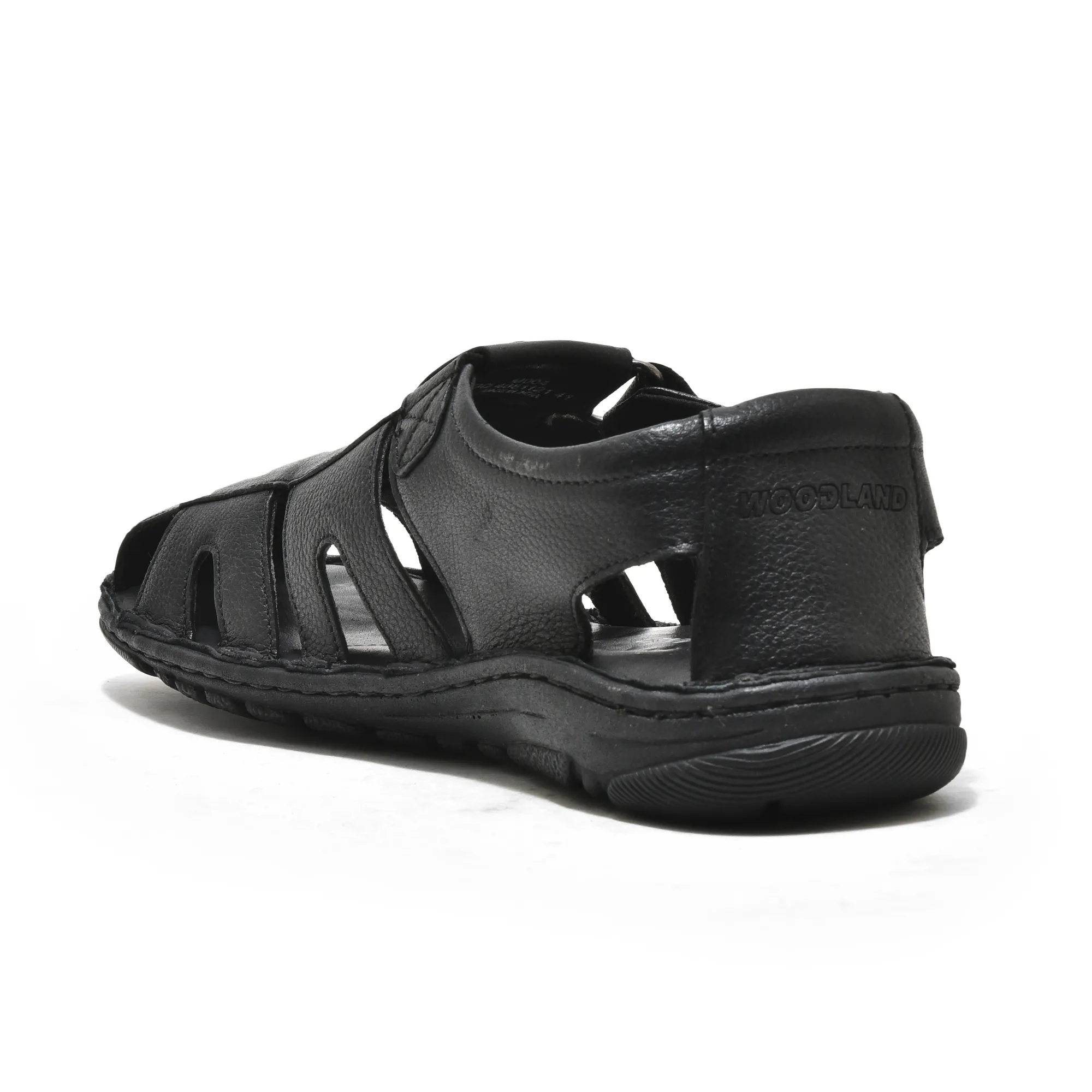 Black Fisherman Sandals for Men - Thumbnail 5
