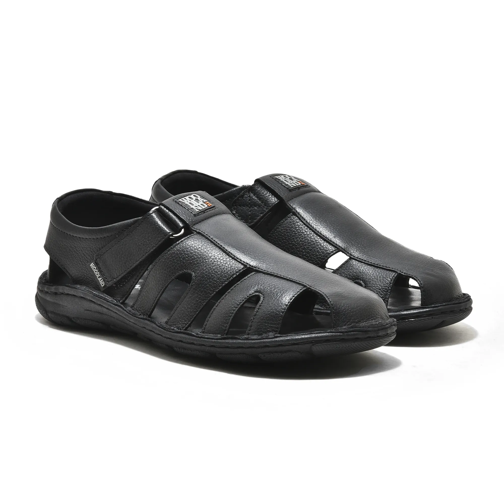 Black Fisherman Sandals for Men - Thumbnail 6