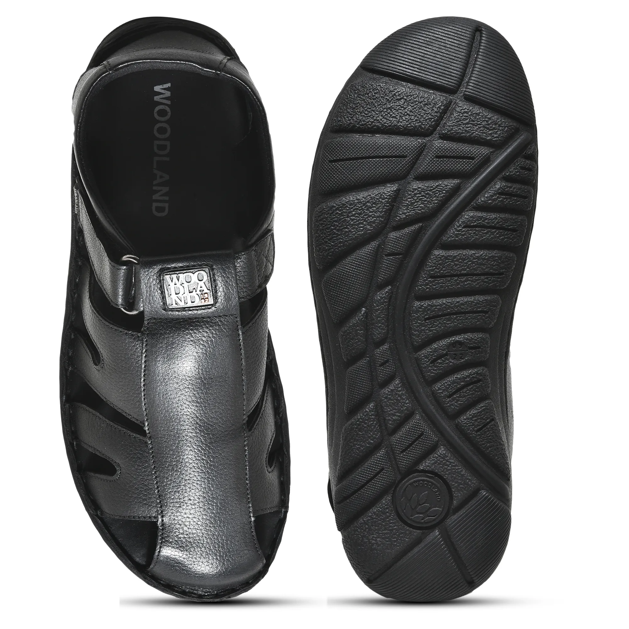 Black Fisherman Sandals for Men - Thumbnail 7