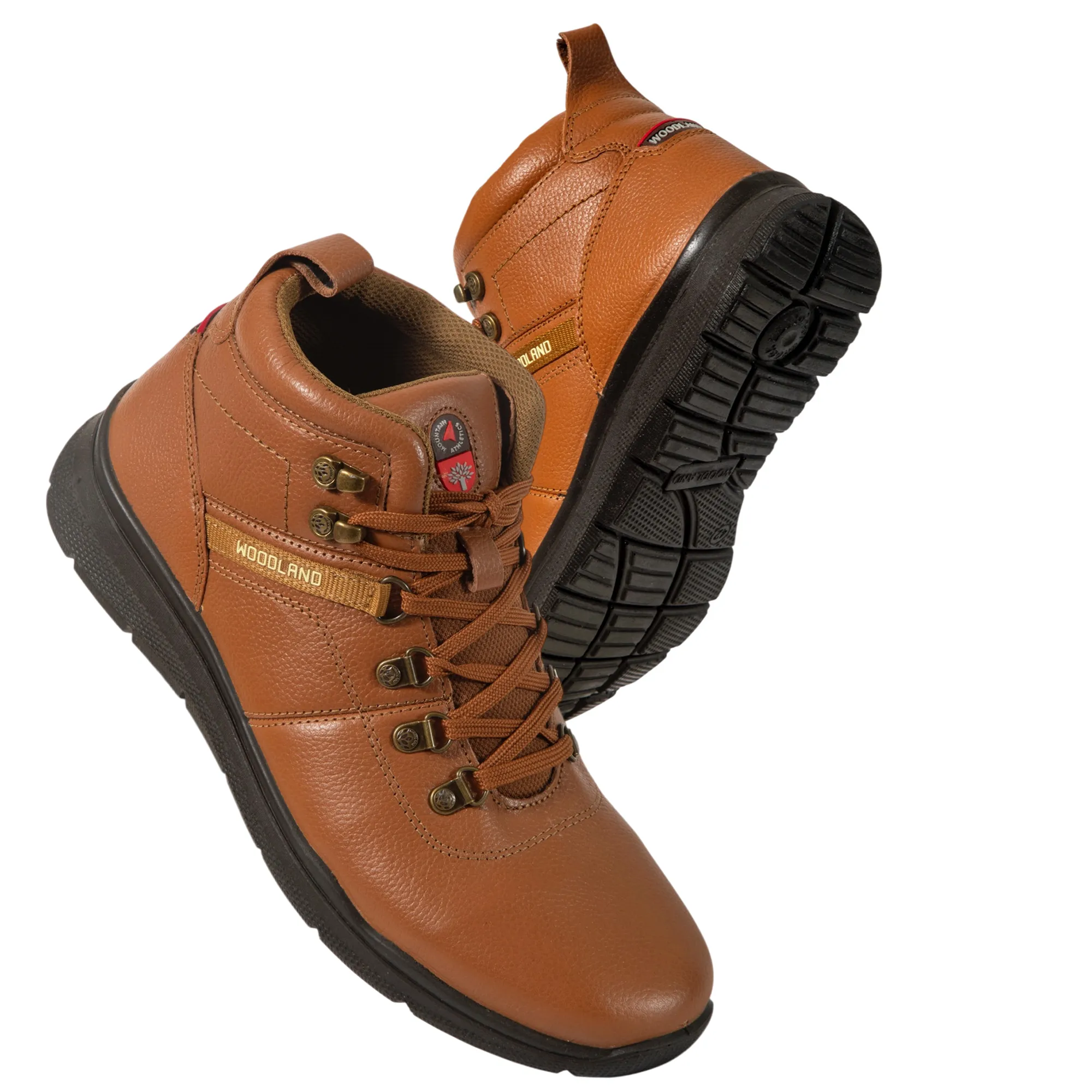 Tan Nubuck Boots for Men - Thumbnail 5