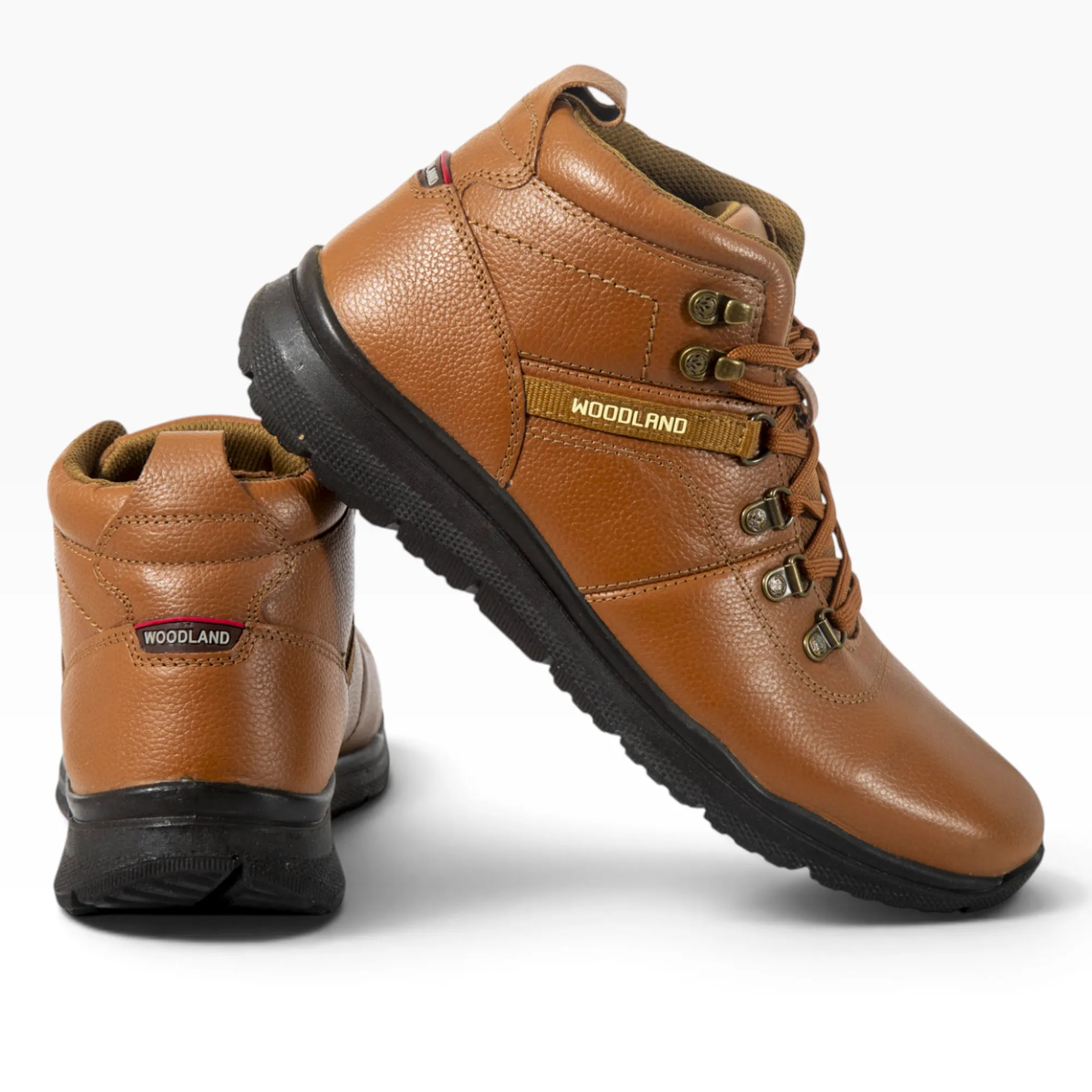 Tan Nubuck Boots for Men - Thumbnail 14