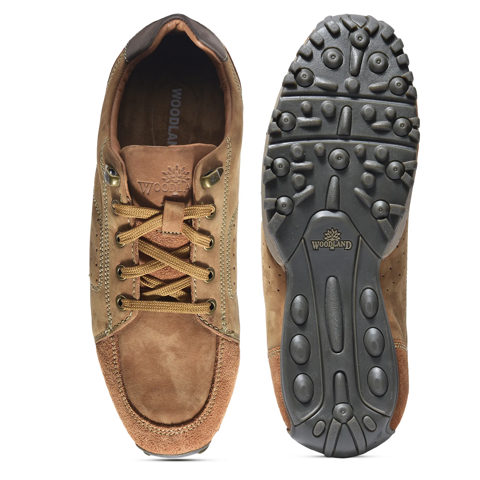 Cashew brown casual shoes for men - Thumbnail 7