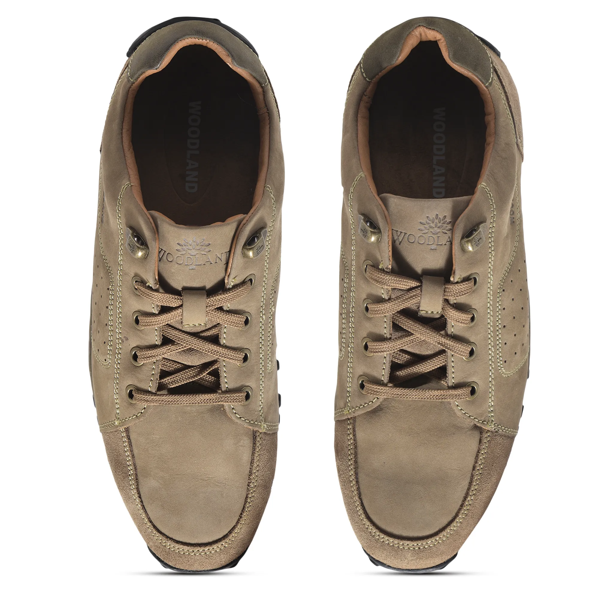 Dubai Khaki casual shoes for men - Thumbnail 3