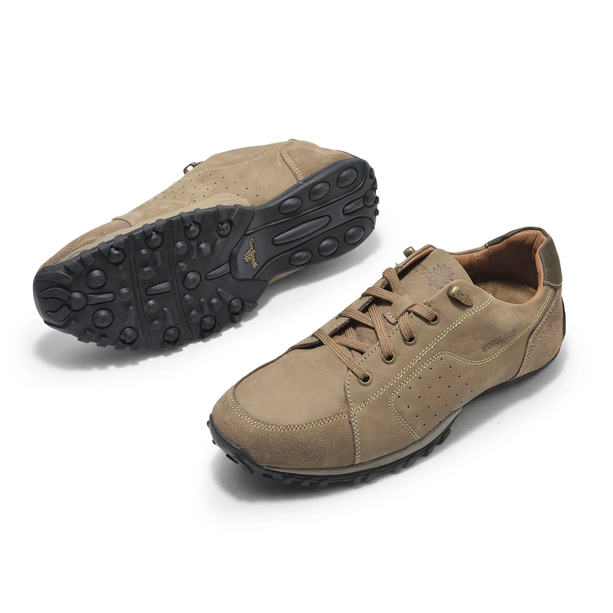 Dubai Khaki casual shoes for men - Thumbnail 4