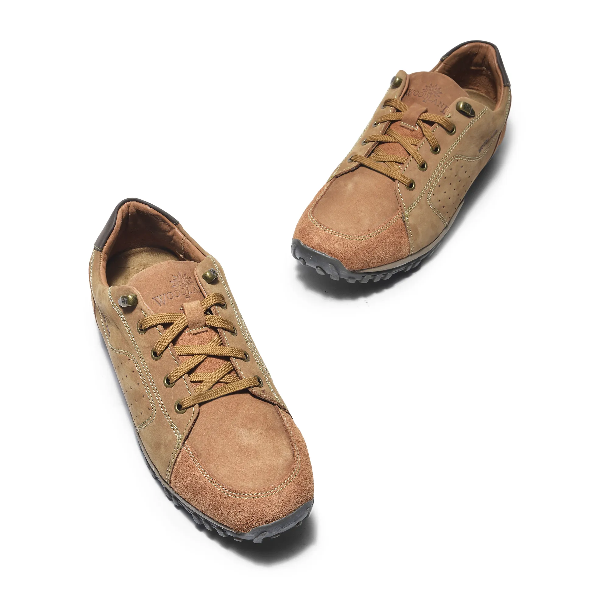 Cashew brown casual shoes for men - Thumbnail 2