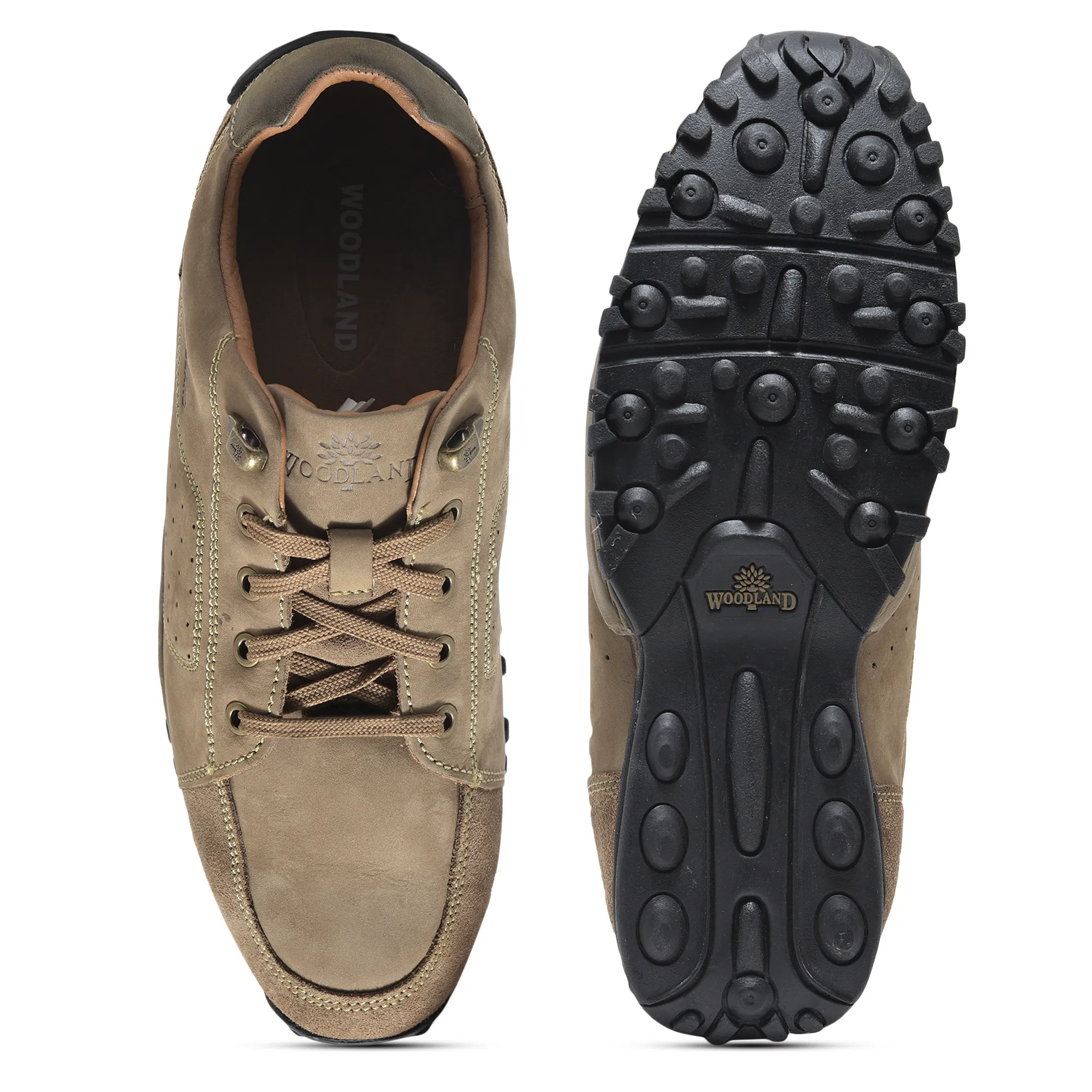 Dubai Khaki casual shoes for men - Thumbnail 7