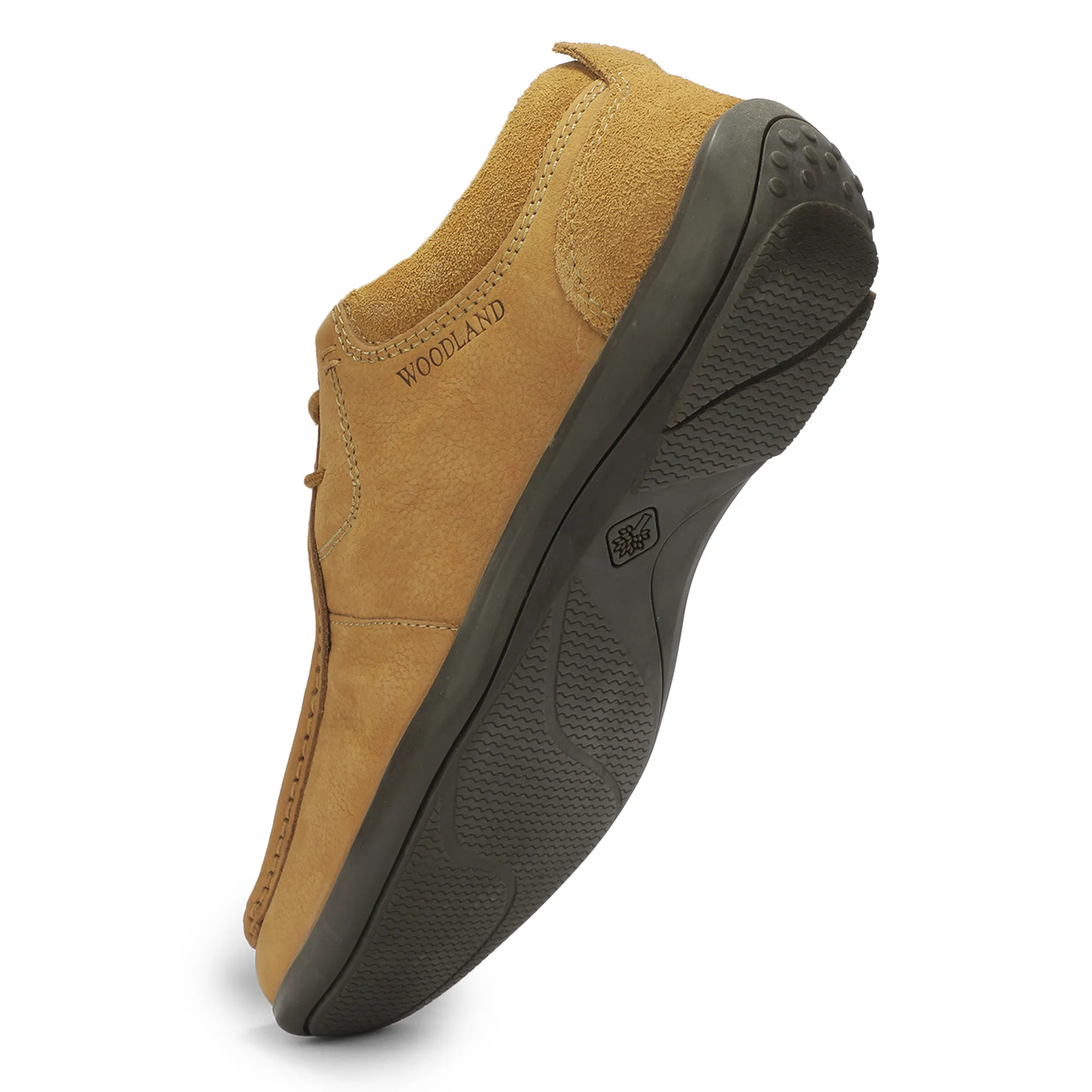 Casual Camel lace-up shoes for men 15