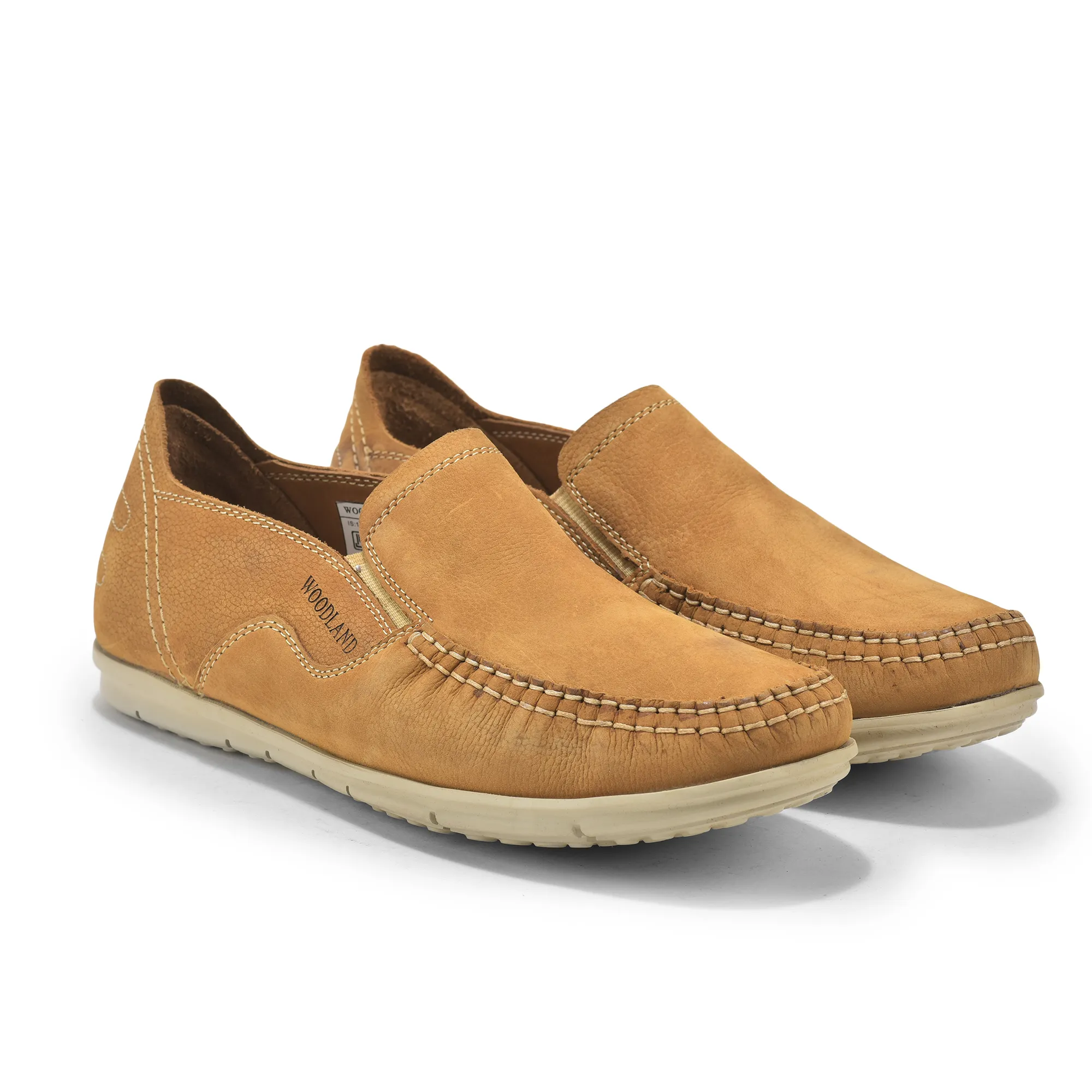 Camel Nubuk Men Casual Shoes - Thumbnail 7