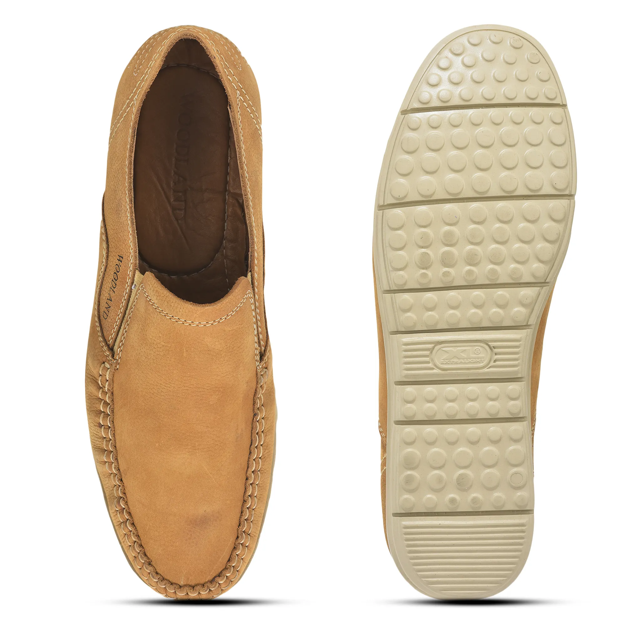 Camel Nubuk Men Casual Shoes - Thumbnail 8