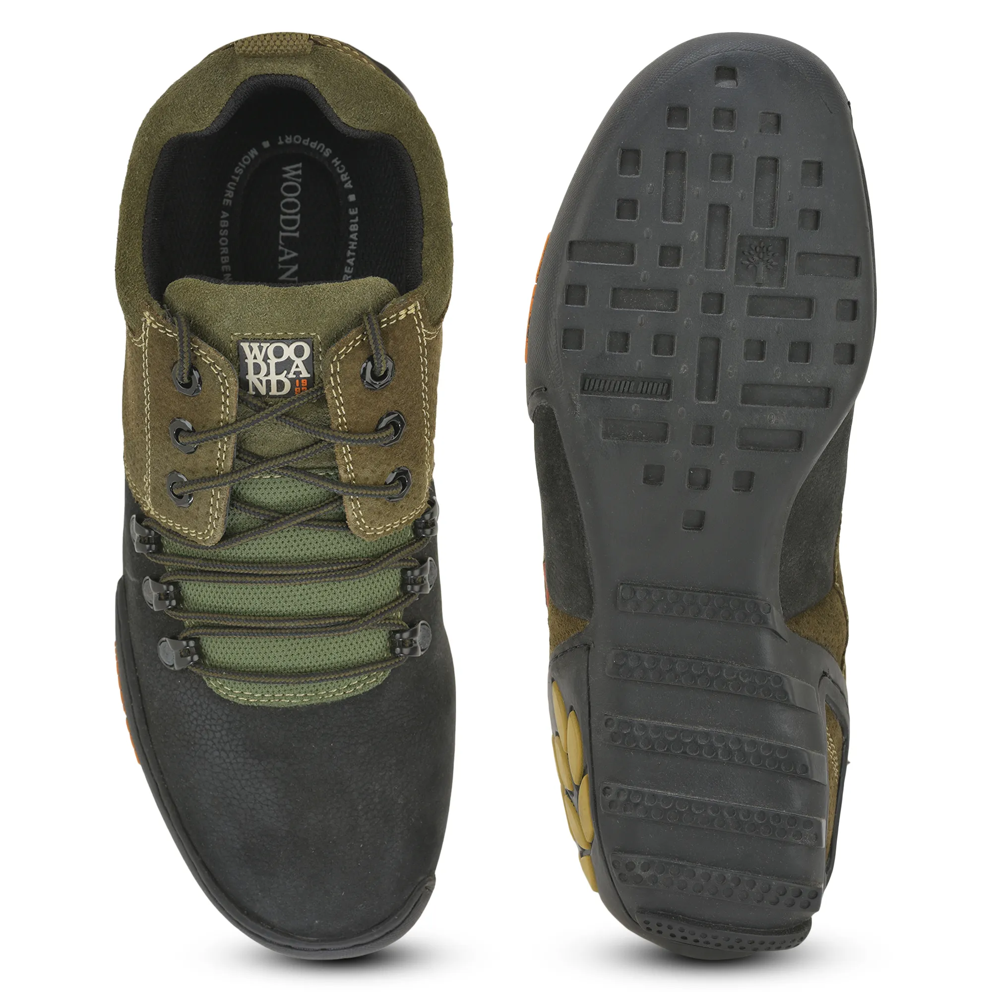 Khaki Nubuk Sandals For Men - Thumbnail 11