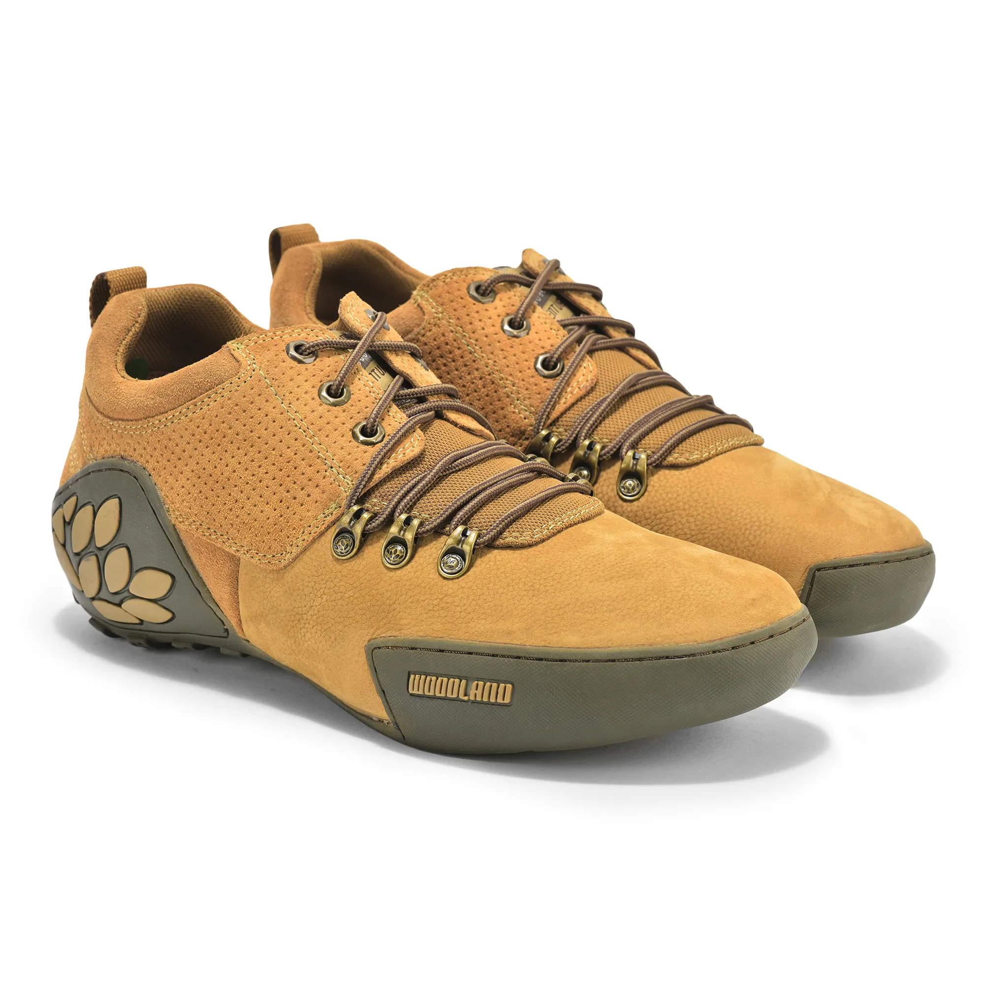 Woodland Camel casual shoes for men - Thumbnail 7