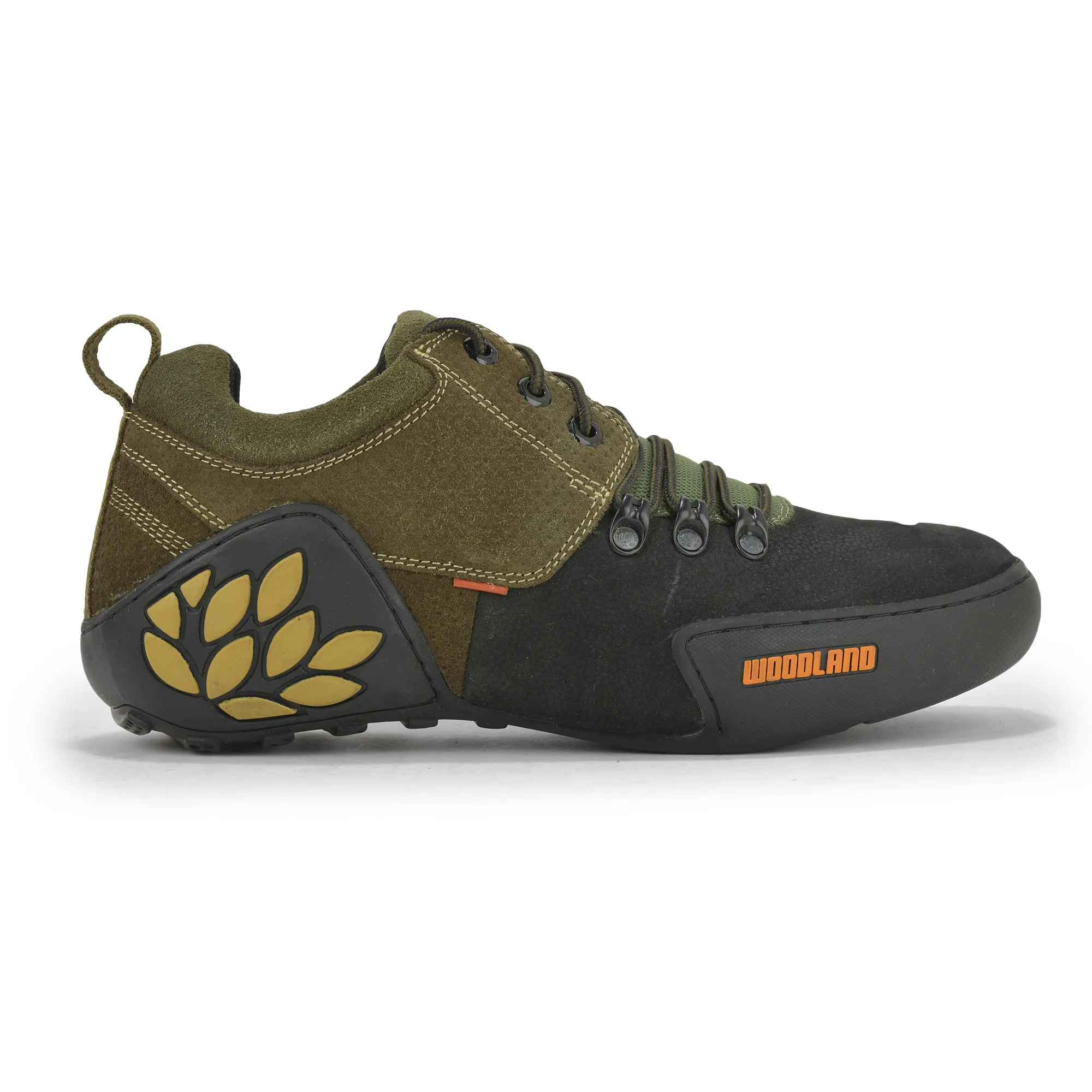 Black Mens Casual Laces Shoes - Thumbnail 2