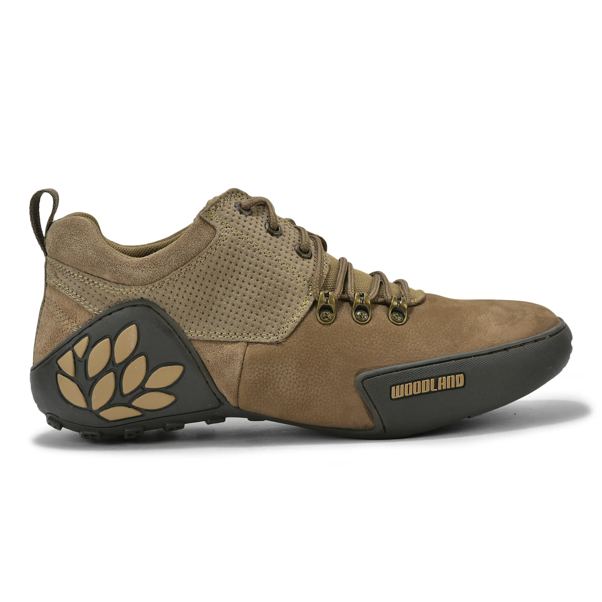 Dubai Khaki Mens Casual Laces Shoes - Thumbnail 2