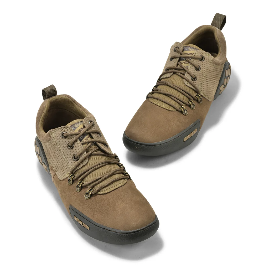 Woodland Dubai khaki casual shoes for men - Thumbnail 2
