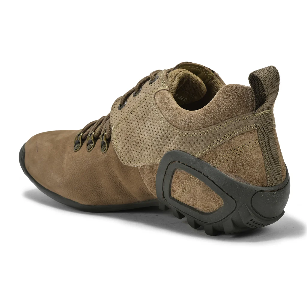Woodland Dubai khaki casual shoes for men - Thumbnail 5