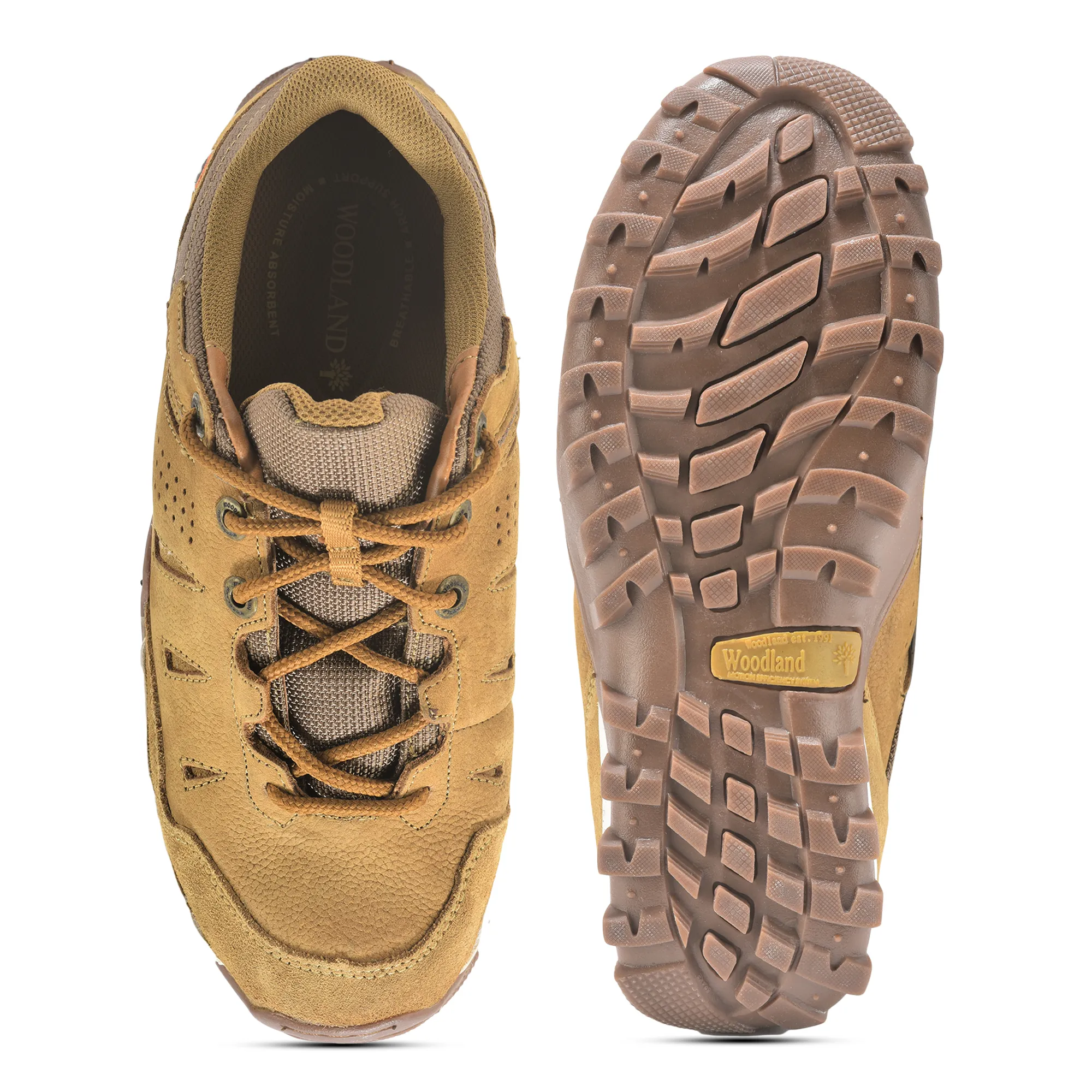 Woodland Camel Casual Lace Up Shoes - Thumbnail 8