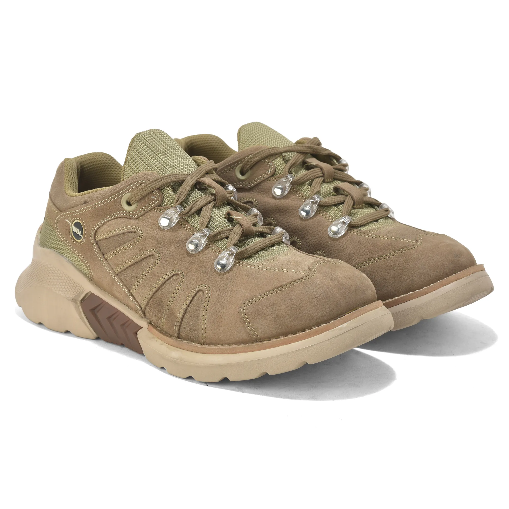 Dubai Khaki casual lace-up shoes for men - Thumbnail 8